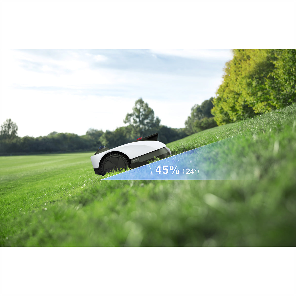 Ecovacs GOAT O1200 LiDAR Pro Rasenmähroboter – 21 V – bis 1200 m² – Schnittbreite 220 mm – inkl. Ladestation