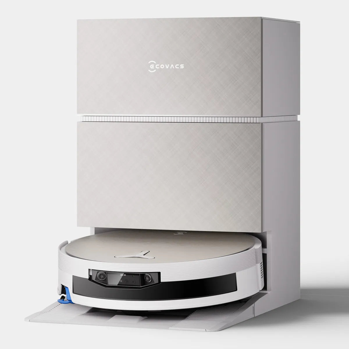 Ecovacs Saugroboter DEEBOT X12 OmniCyclone mit Absaugstation und Wischfunktion – 22000 Pa, 497 min