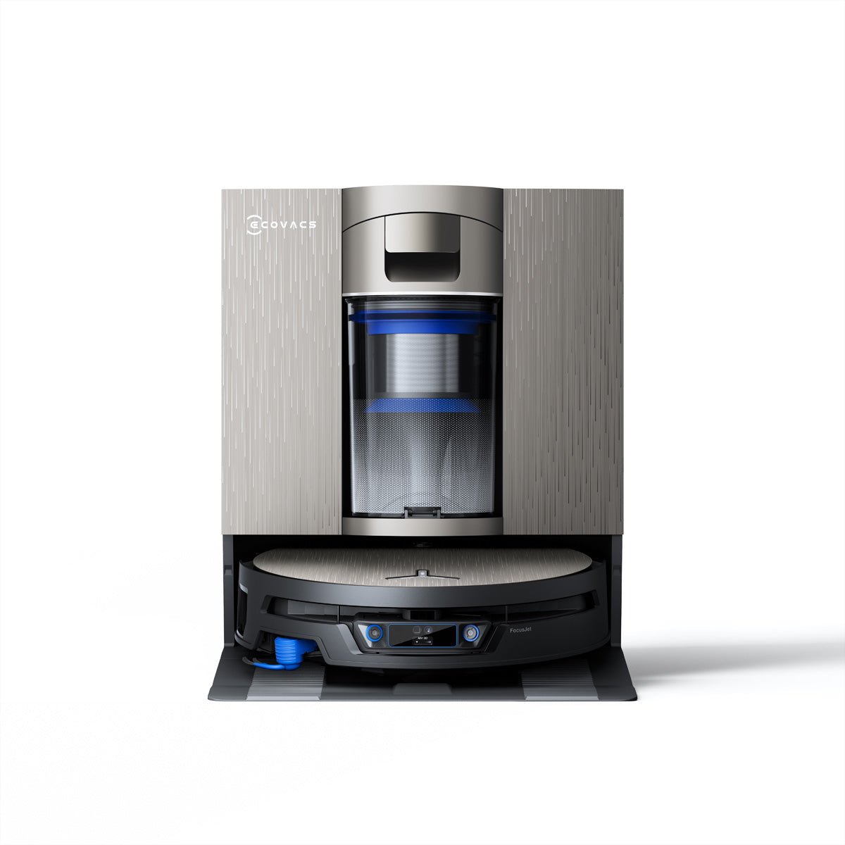 Ecovacs Saugroboter DEEBOT X12S OmniCyclone mit Absaugstation und Wischfunktion – 27000 Pa, 110 min