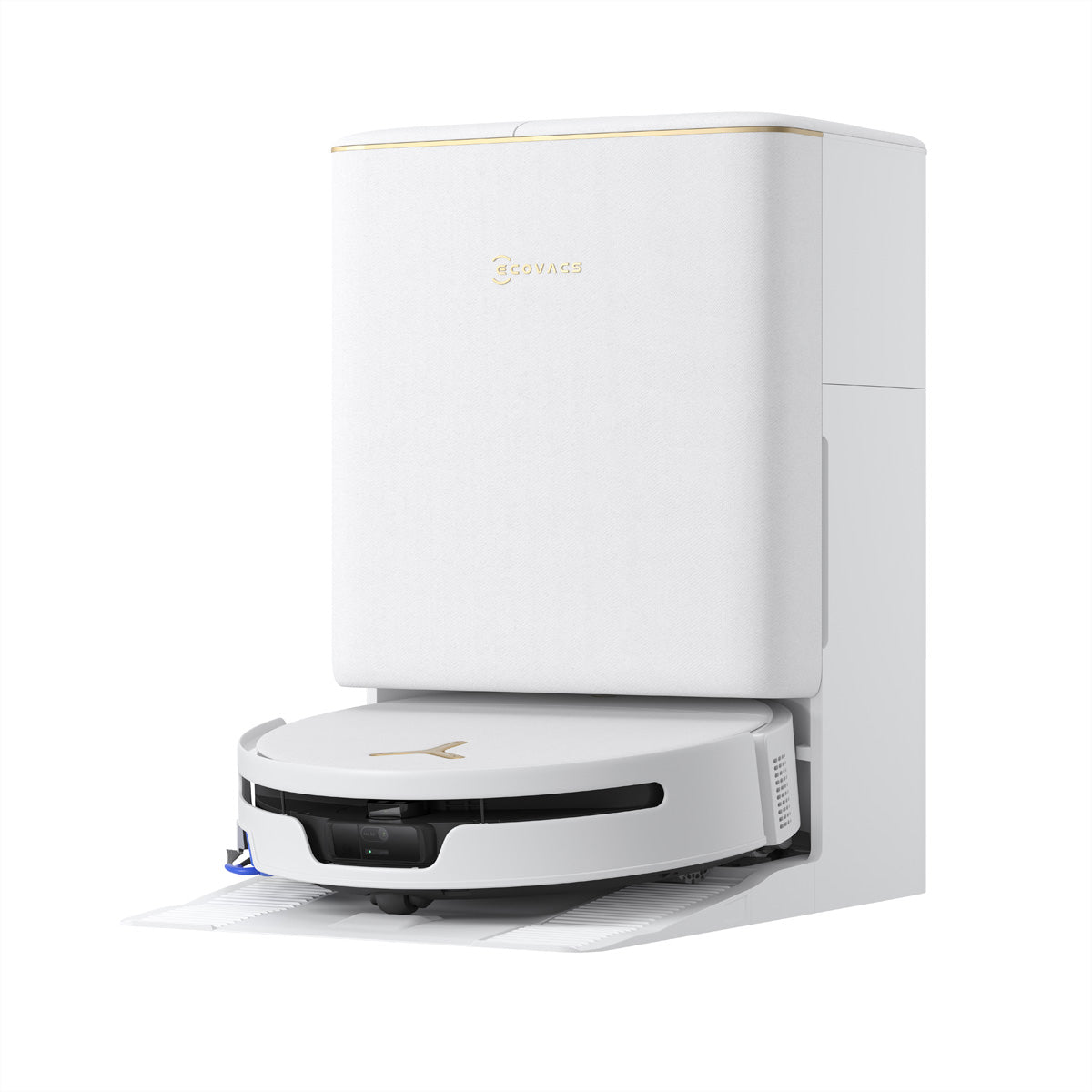 Ecovacs Saugroboter T90S OMNI Deebot, mit Absaugstation, mit Wischfunktion – 30000 Pa, 260 min, Höhe 95 mm