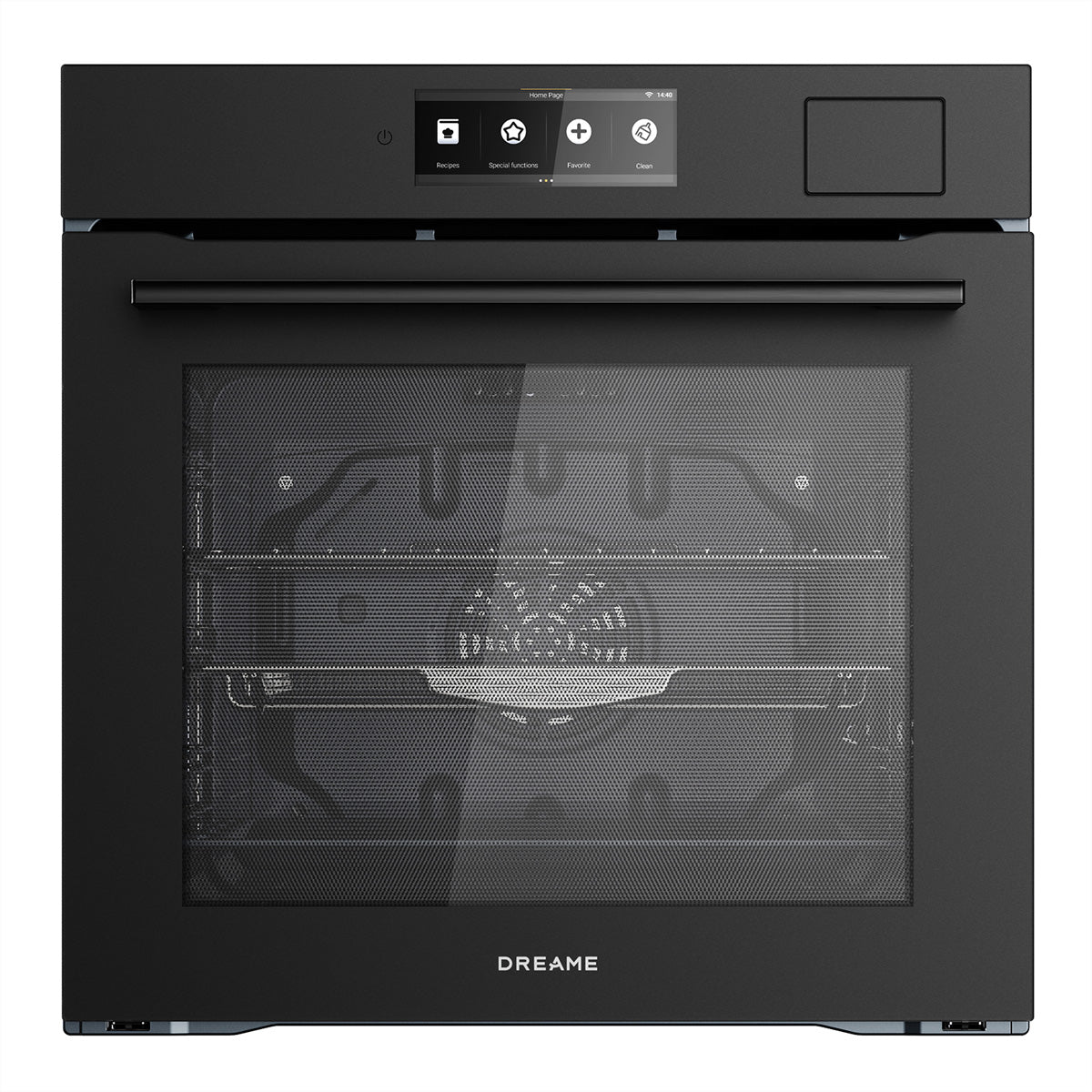 Dreame Einbau-Backofen OZ60PRO – 81 l, Dampf & Heissluft, 1600 W – schwarz