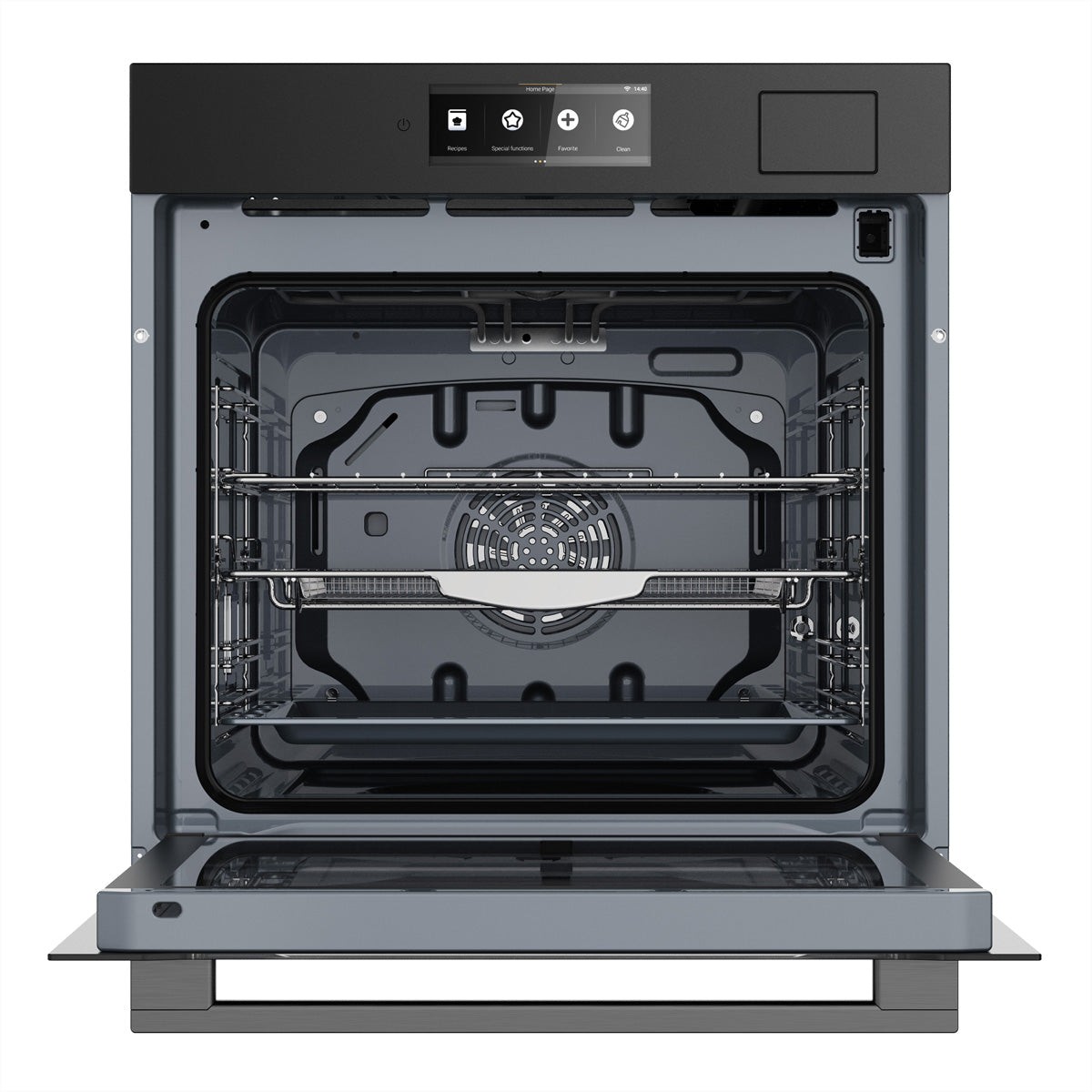 Dreame Einbau-Backofen OZ60PRO – 81 l, Dampf & Heissluft, 1600 W – schwarz
