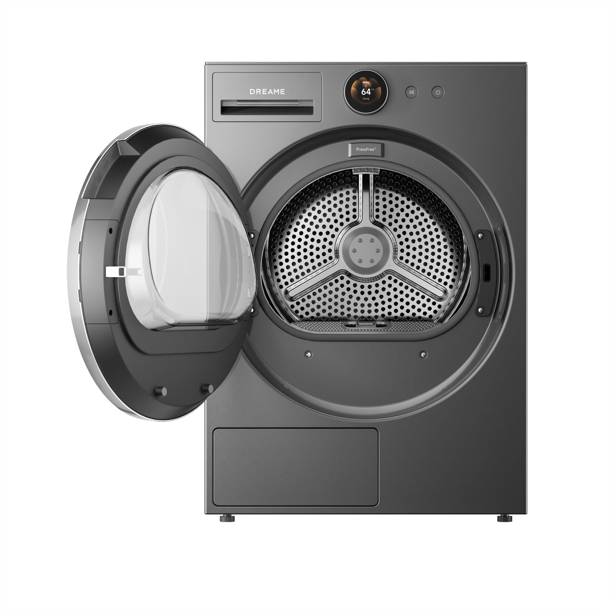 Dreame Wäschetrockner DWD09L90TAEU, 9 kg, Energieeffizienzklasse B – Grau, Metall