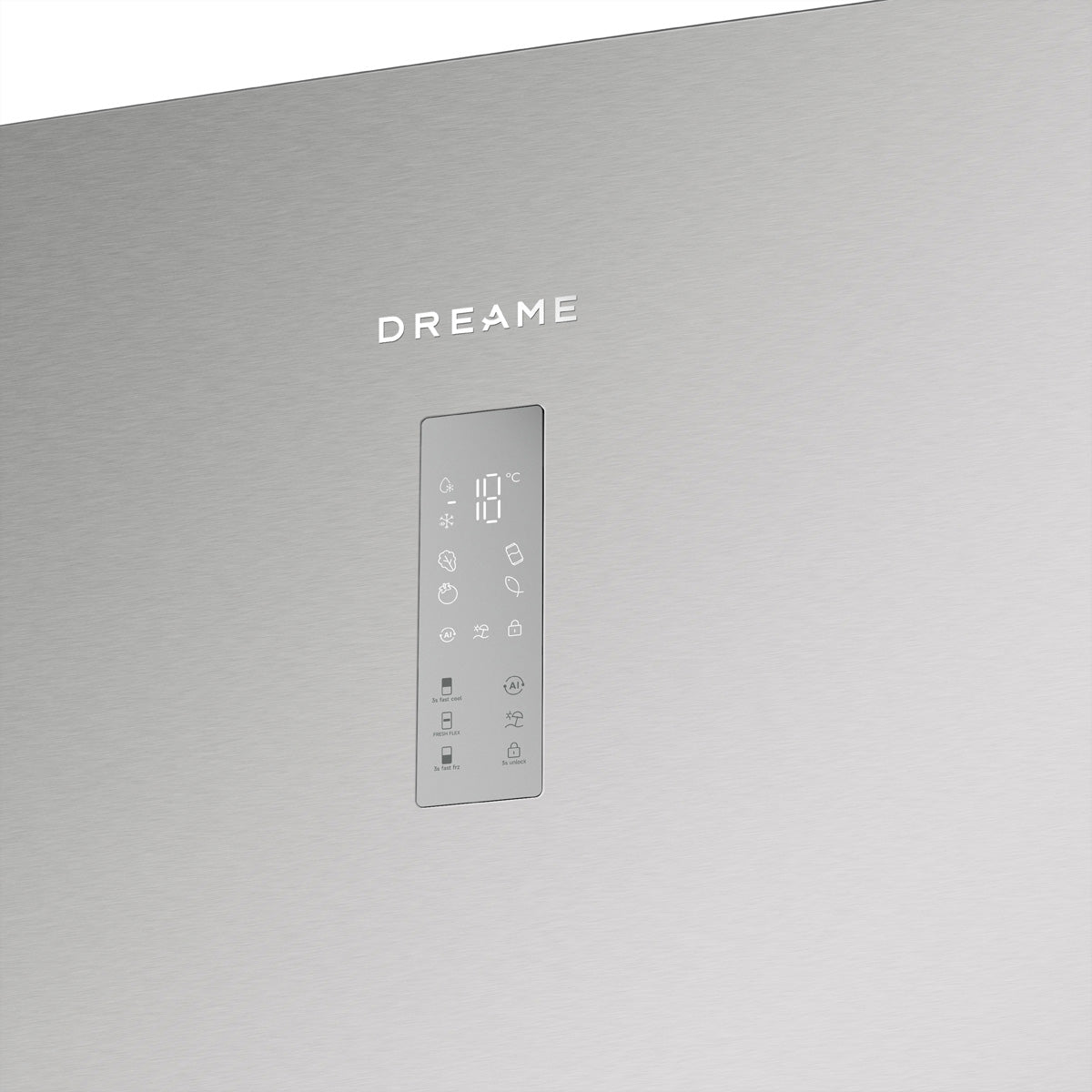 Dreame Kühl-Gefrierkombination DRB400WMBCCH – 409 l, 230 V, Kompressor (Inverter), Energieeffizienzklasse C