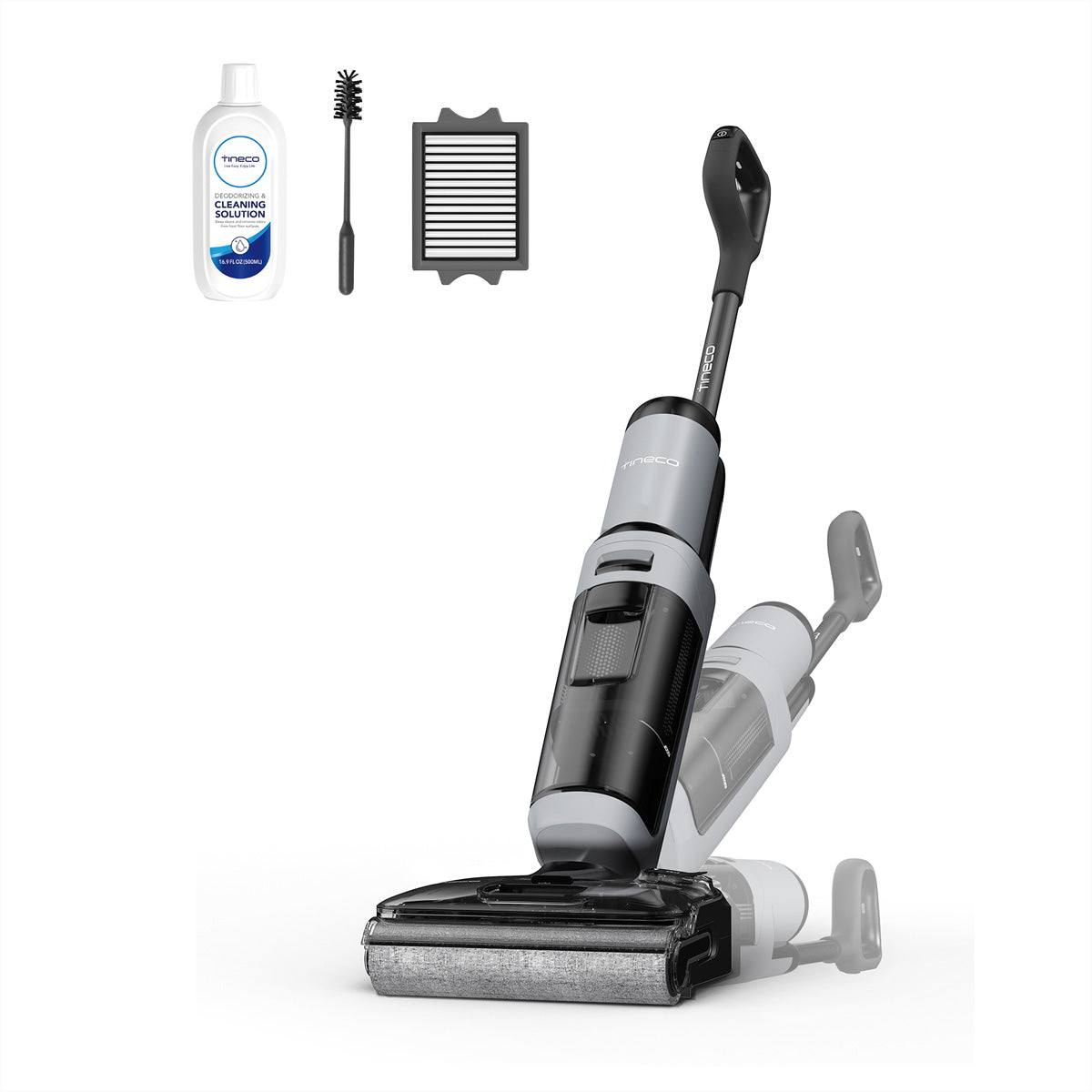 Tineco Nass-/Trockensauger FLOOR ONE i5 Stretch Plus, mit Wischfunktion – 0,80/0,72 l, 210 W