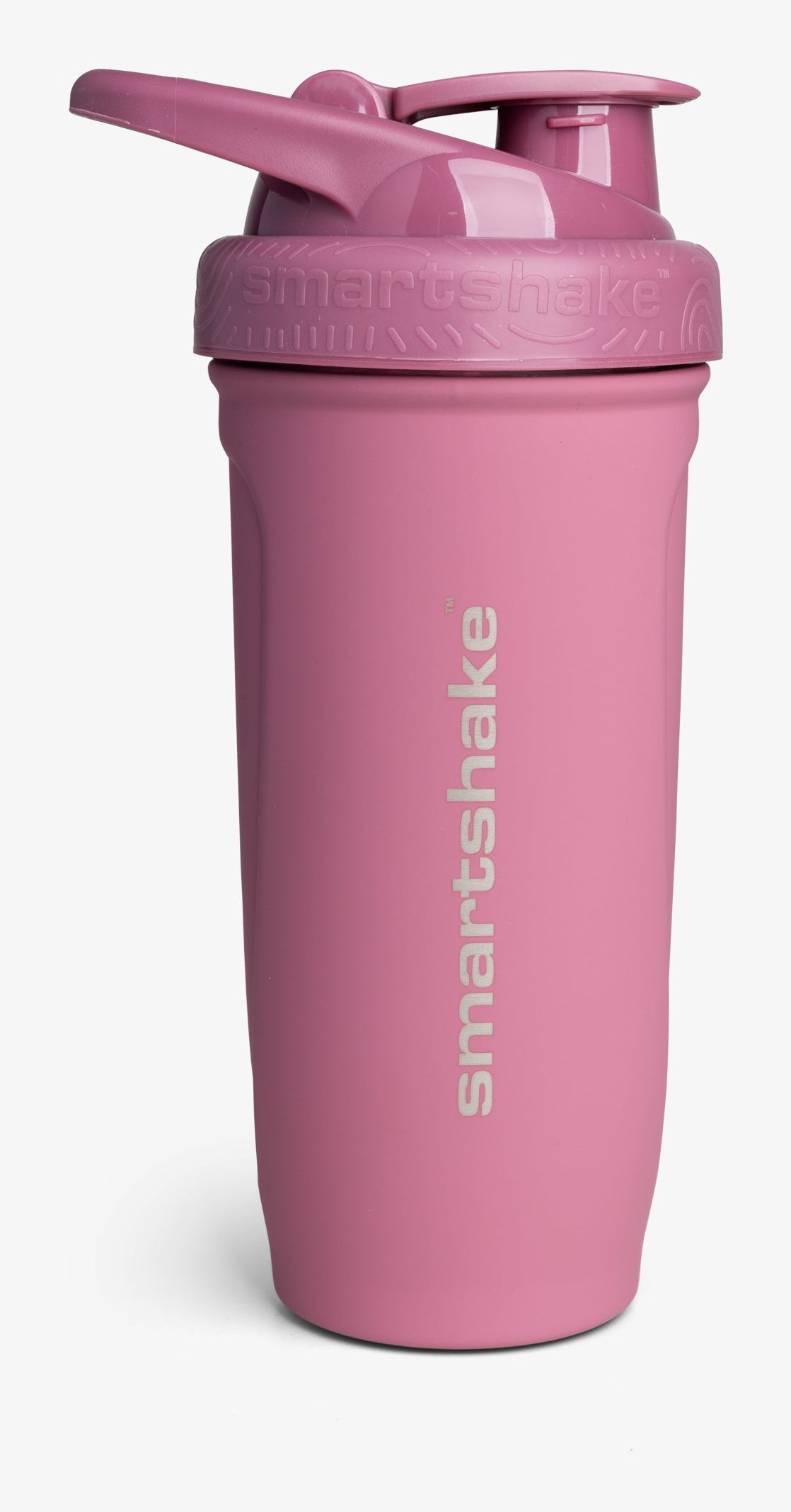 Smartshake Reforce Trinkflasche 900 ml – Edelstahl, Sportdeckel, Rosa