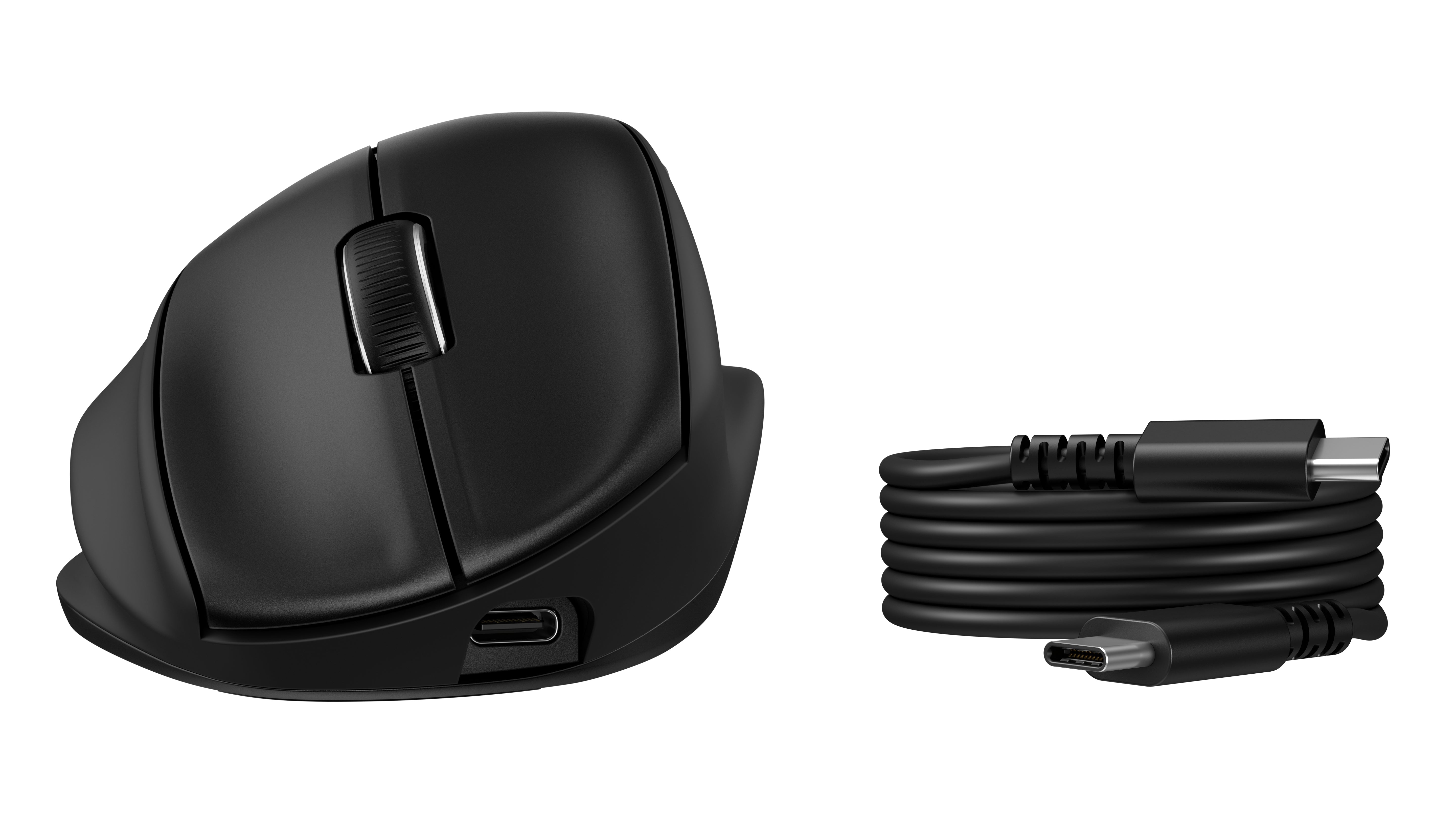 HP Tilt 725M – Maus – Kabellos (Bluetooth/2,4 GHz), 6000 DPI, Rechts, Schwarz