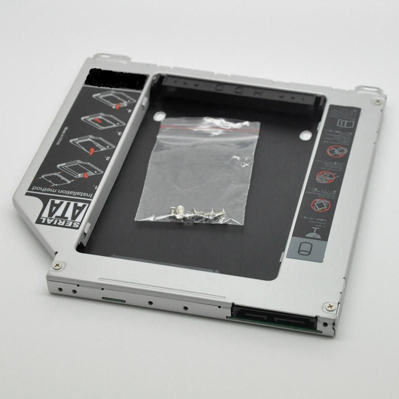 CoreParts 2. Einschub HD-Kit SATA 9,5 mm für MacBook Pro 15 A1286 – Silber