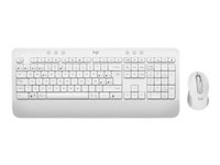 Logitech MK650 For Business – Tastatur, Weiss