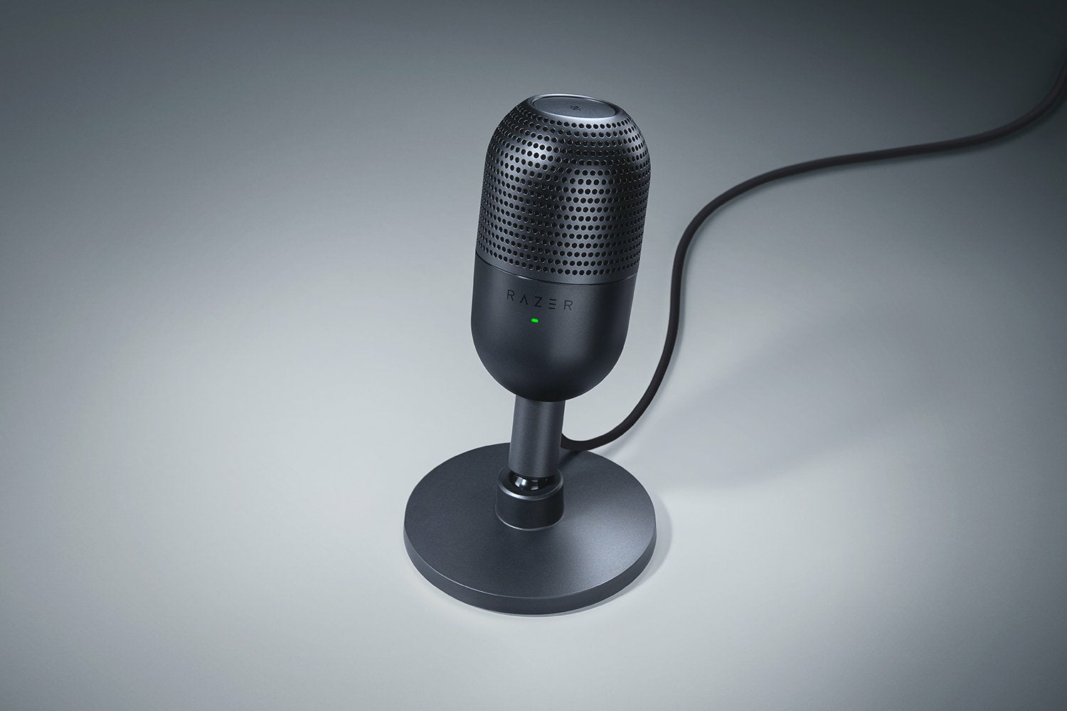 Razer Seiren V3 Mini – Tischmikrofon – USB-C, Superniere, 24 Bit/96 kHz – Schwarz