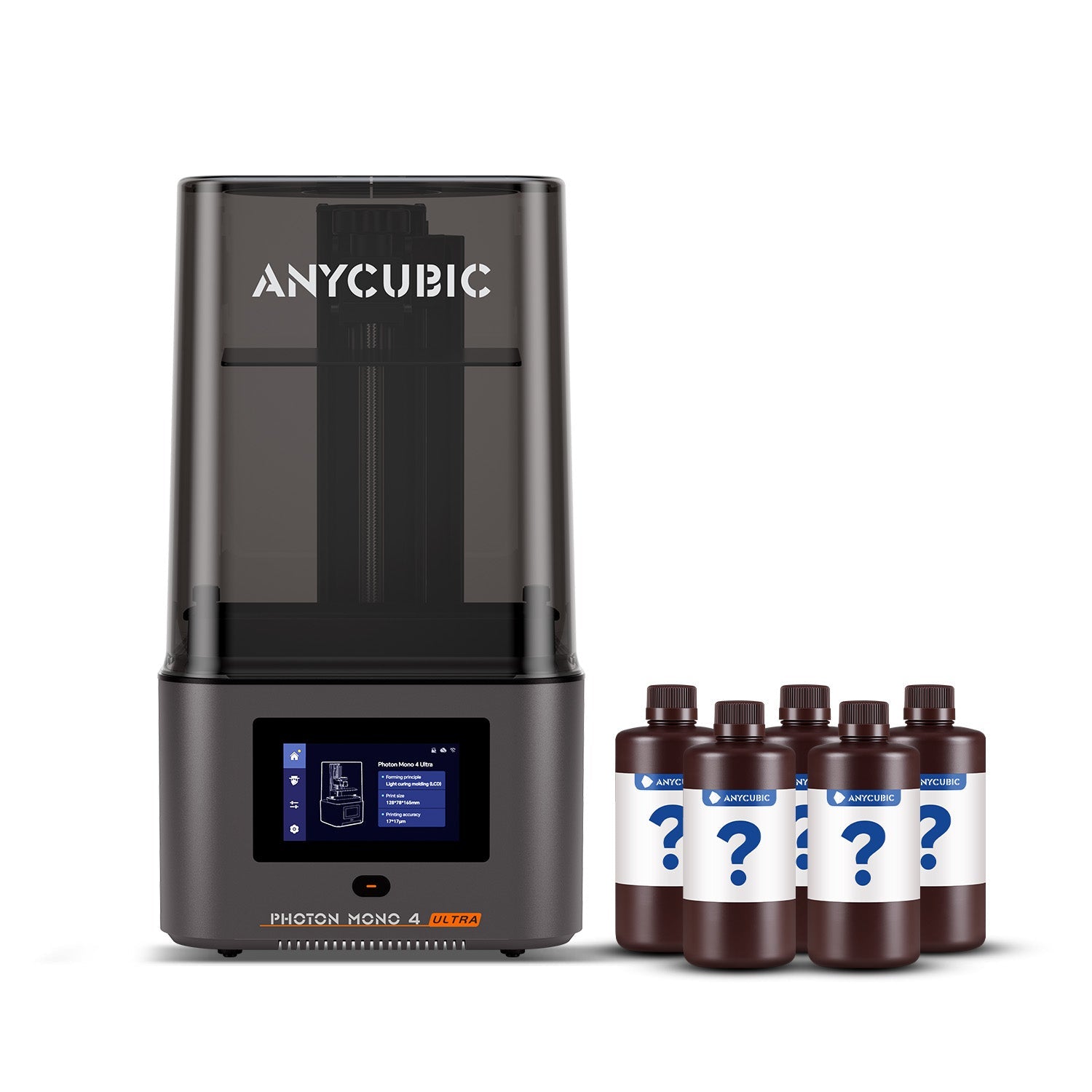 Anycubic Photon Mono 4 Ultra Harz-3D-Drucker – Bauvolumen 153,4 × 87 × 165 mm – Min. Schichthöhe 0,02 mm