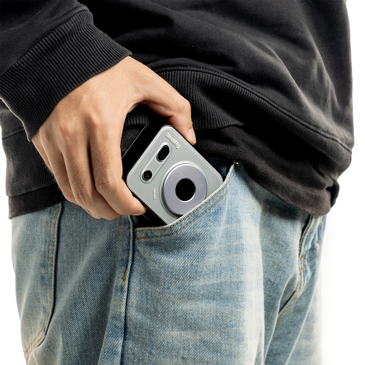 SmallRig Vibe P96 Pro mini-LED Video-Licht – 5 W, 2500–6500 K, CRI 95 – Akku – Schwarz