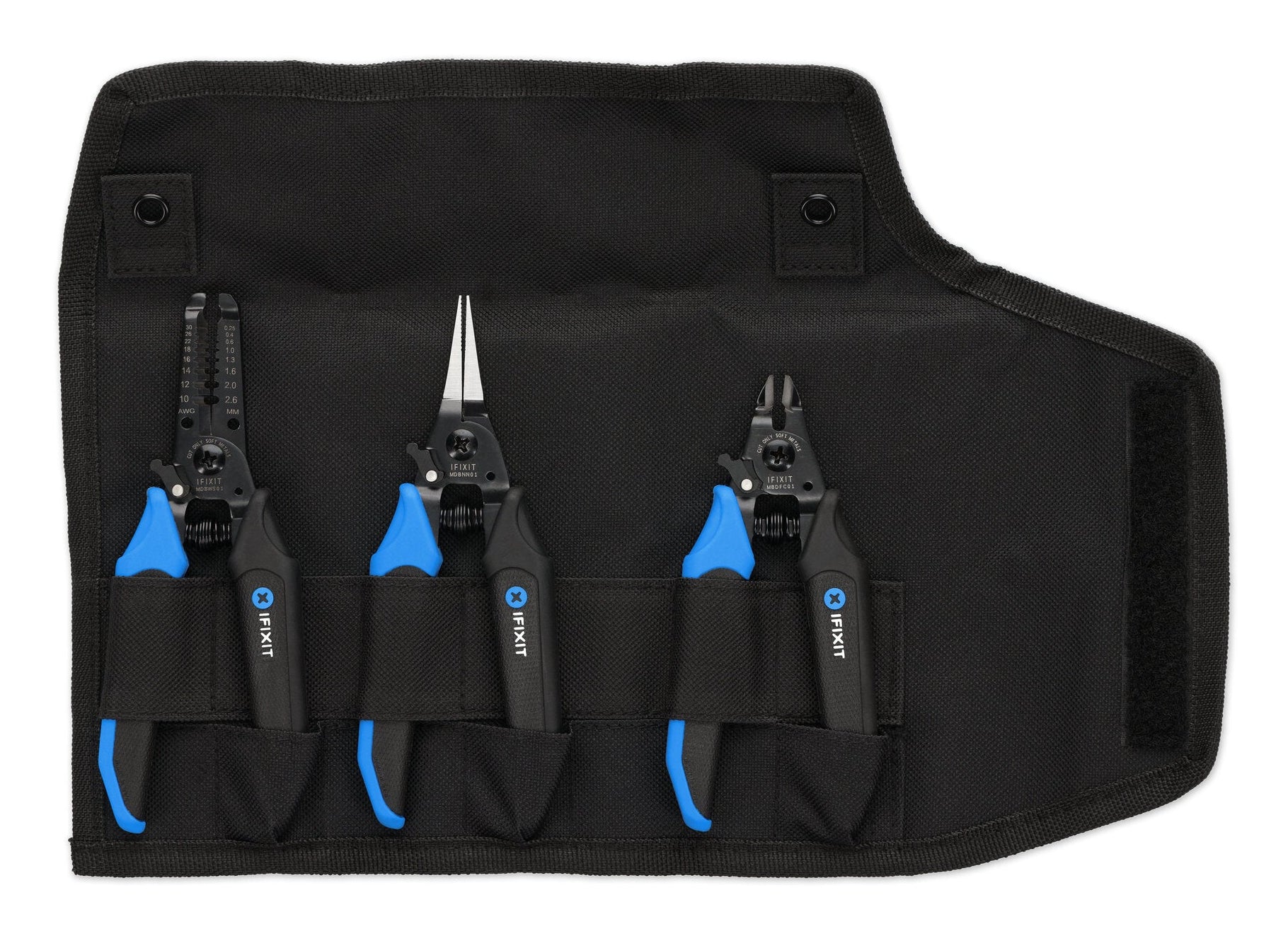 iFixit Zangensatz, 3-teilig, Elektronik & Feinmechanik, Etui – IF145-550