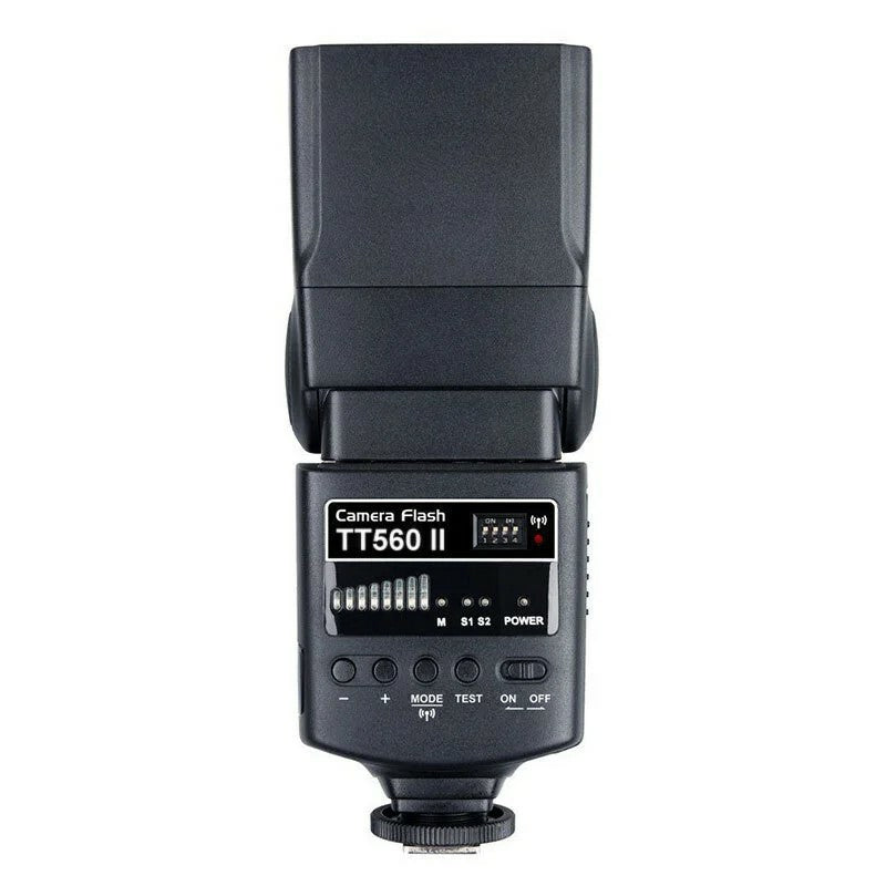 Godox TT560 II Blitzgerät – Leitzahl 38, 24–105 mm – für Canon, Fujifilm, Leica und andere