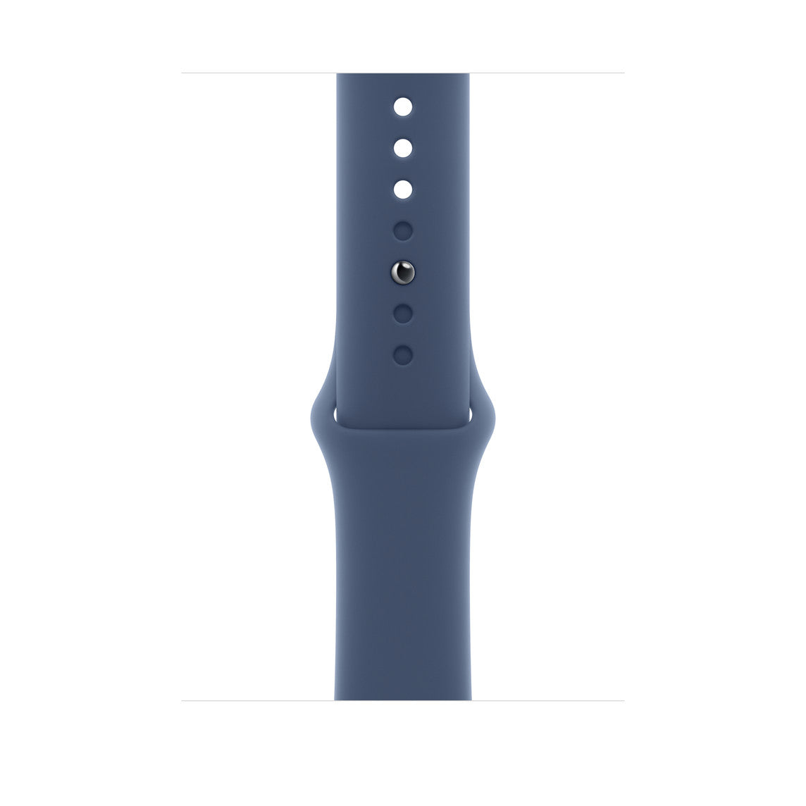 Apple Denim Sport Band – Armband – für Apple Watch 46 mm, Blau, M/L, Polymer
