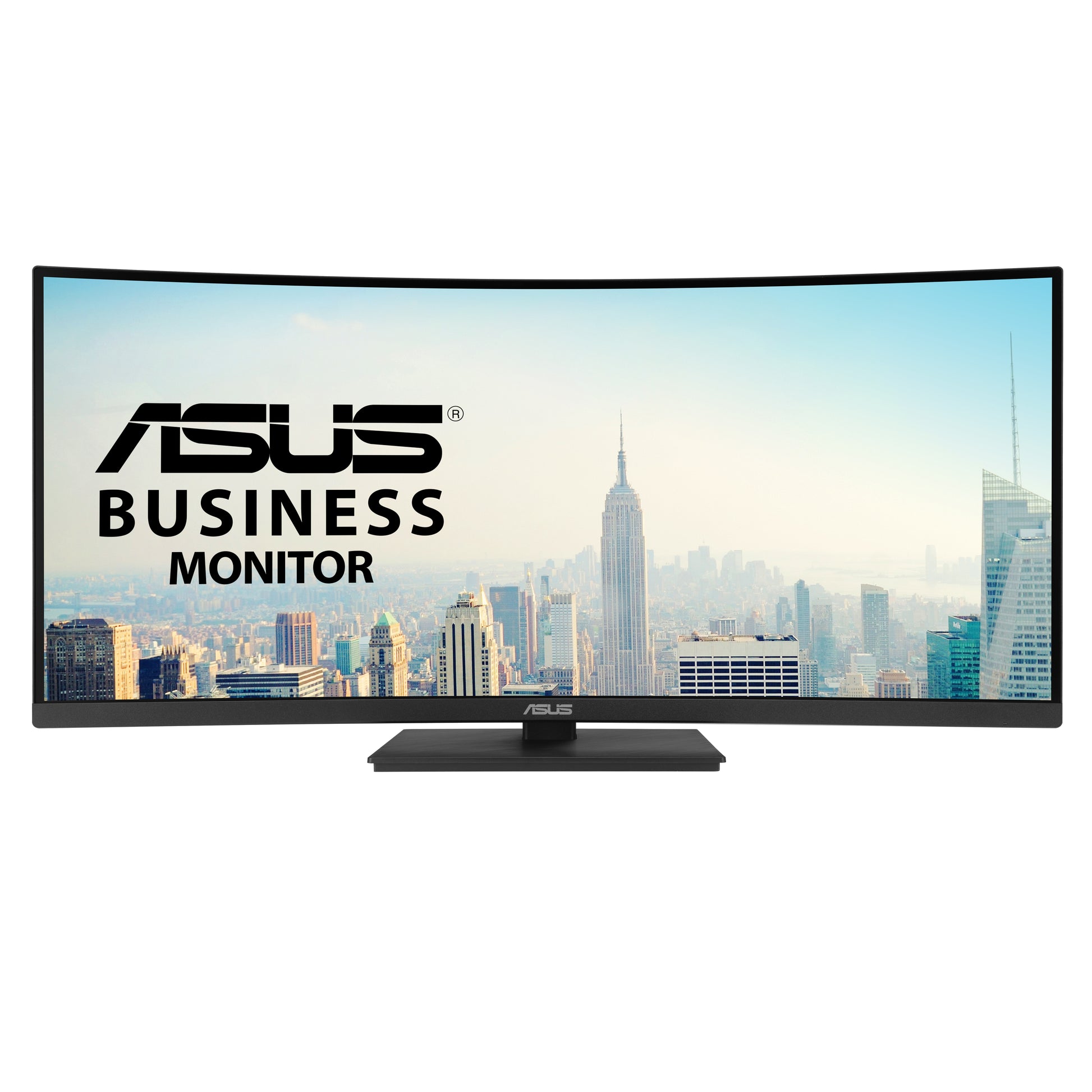 ASUS VA34VCPSR – 34" Curved, 3440 × 1440 (UWQHD), VA, 100 Hz, USB-C 96 W, LAN, HDR10