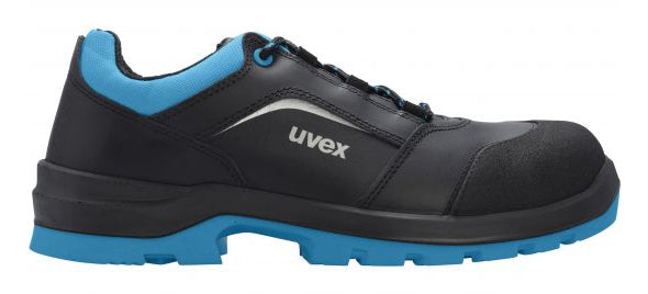 uvex 2 xenova Halbschuh – S3 SRC, Schwarz/Blau