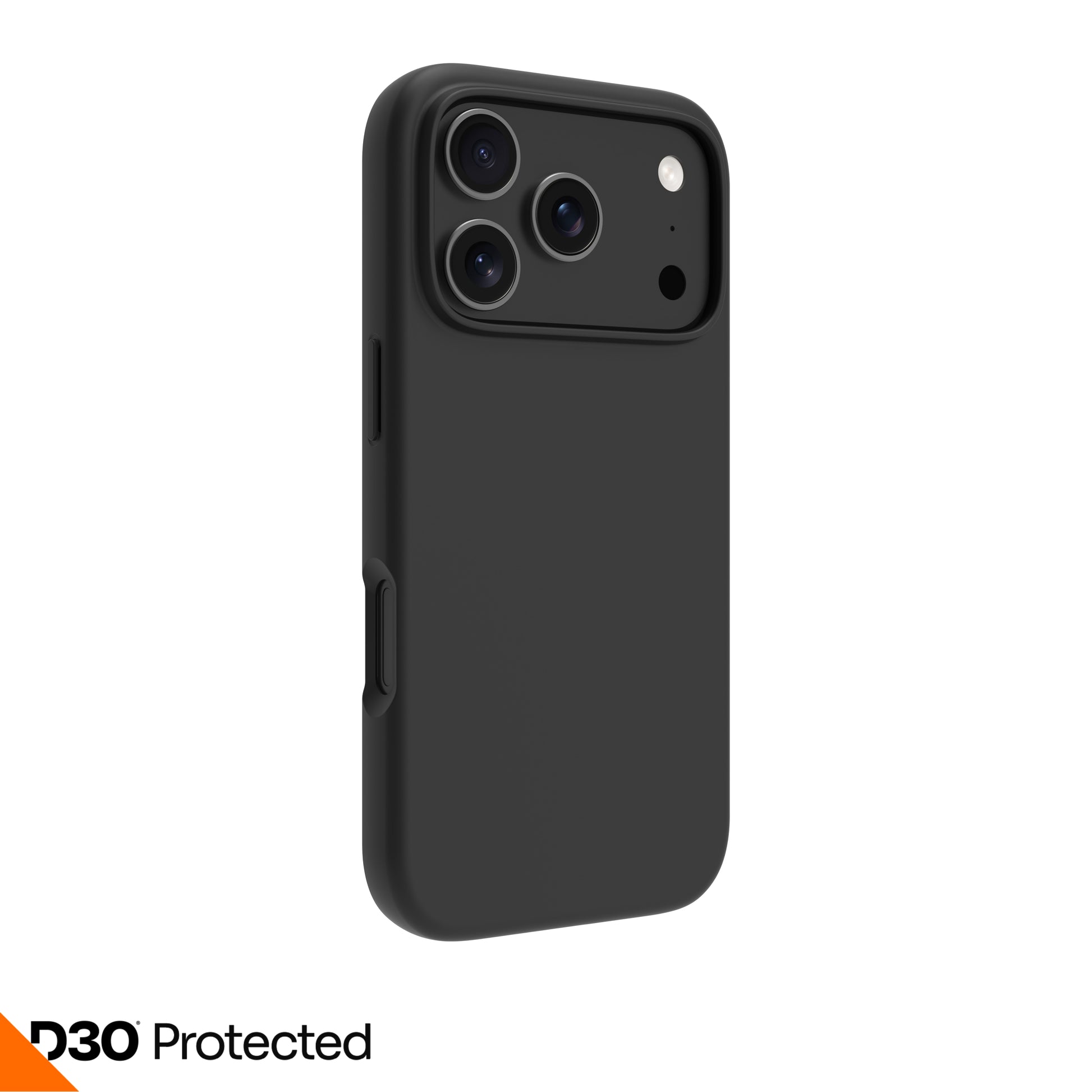 dbramante1928 Iceland Ultra D3O MS Backcover – für Apple iPhone 17 Pro Max, schwarz, bis 4 m sturzsicher
