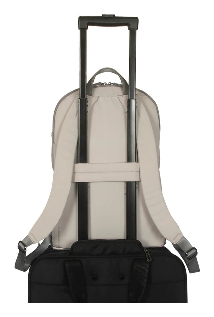 Targus Avila Notebook-Rucksack bis 16" – auf Trolley aufsteckbar, wasserfest – Eiche