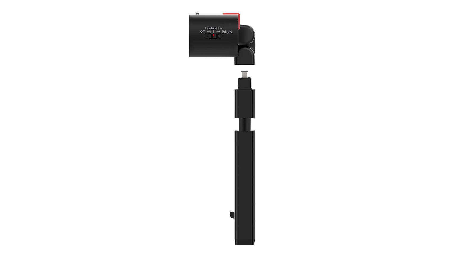Lenovo ThinkVision MC60 (S) Webcam – Full HD 1080p, 30 fps, USB 2.0, Sichtschutz – Schwarz