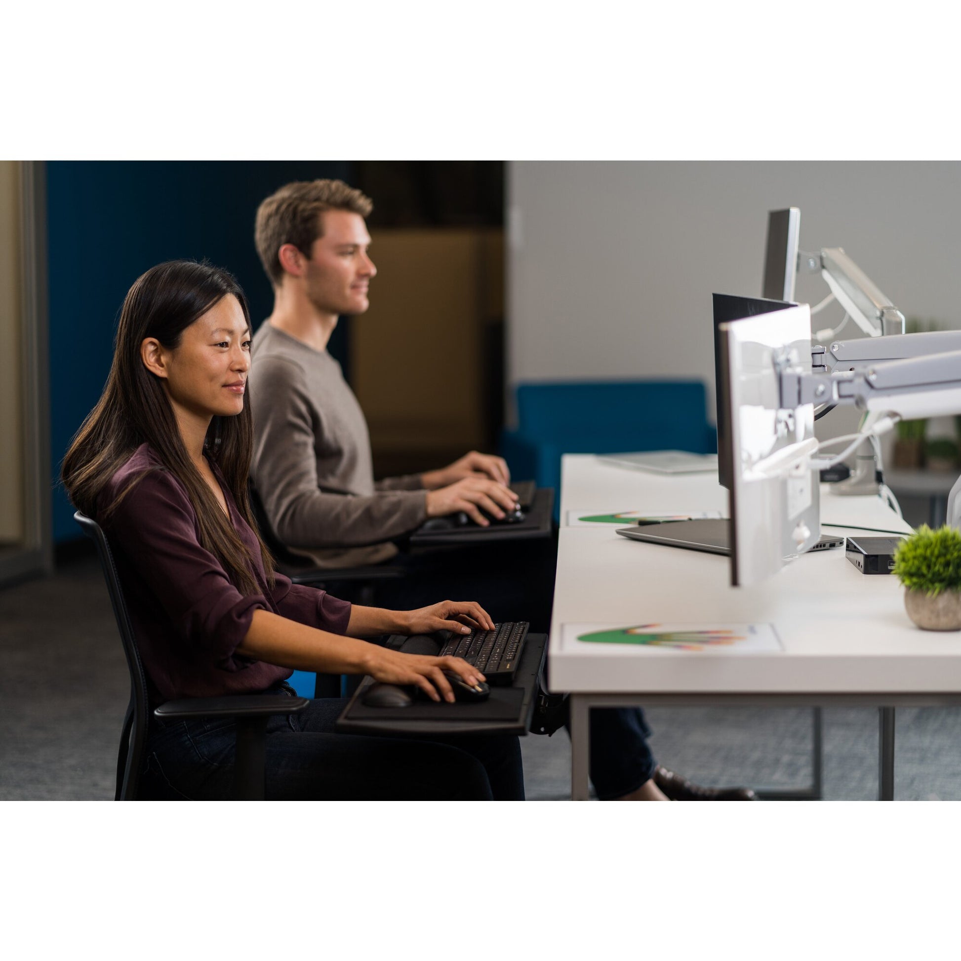 Kensington One-Touch – Monitorarm, Single, höhenverstellbar