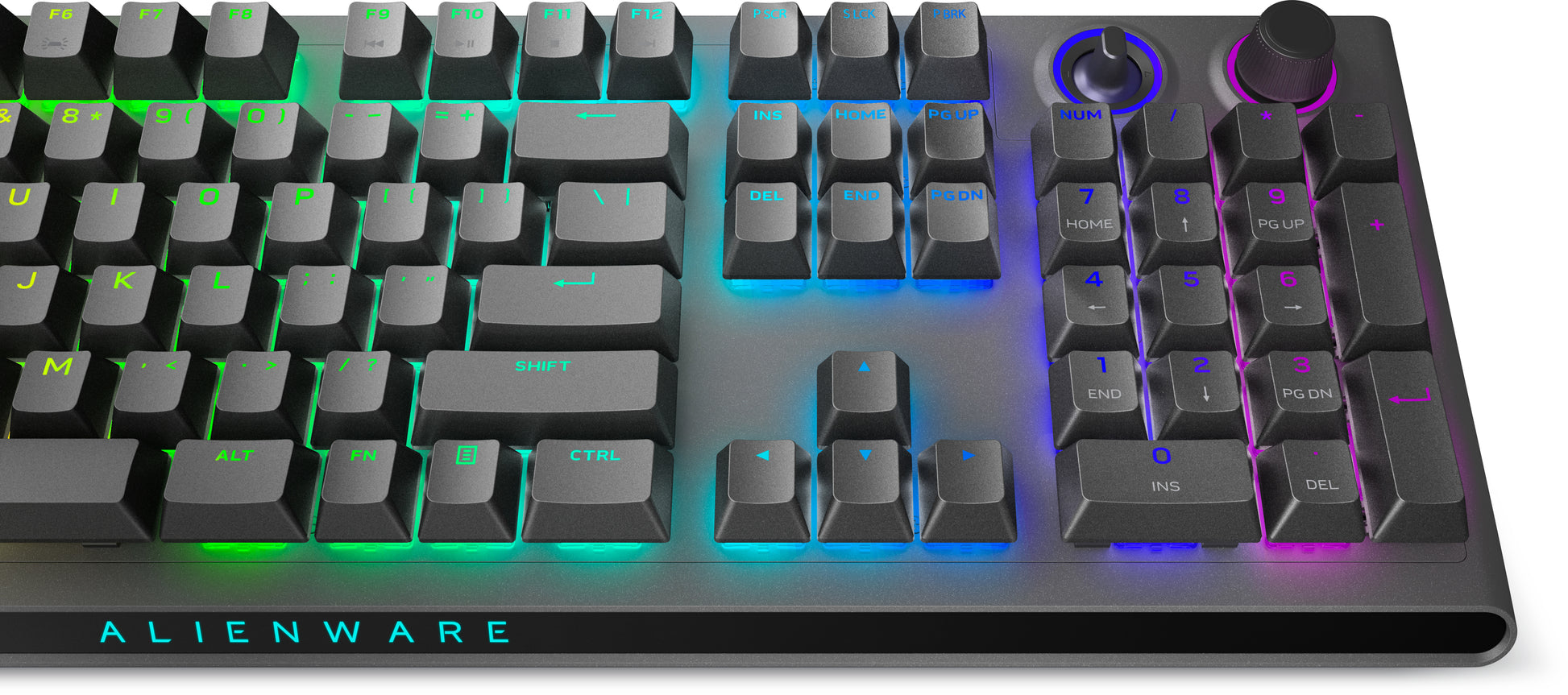 Alienware AW920K Tri-Mode Wireless – Gaming-Tastatur – Mechanisch (Cherry MX Red) – USB, Bluetooth & 2,4 GHz –