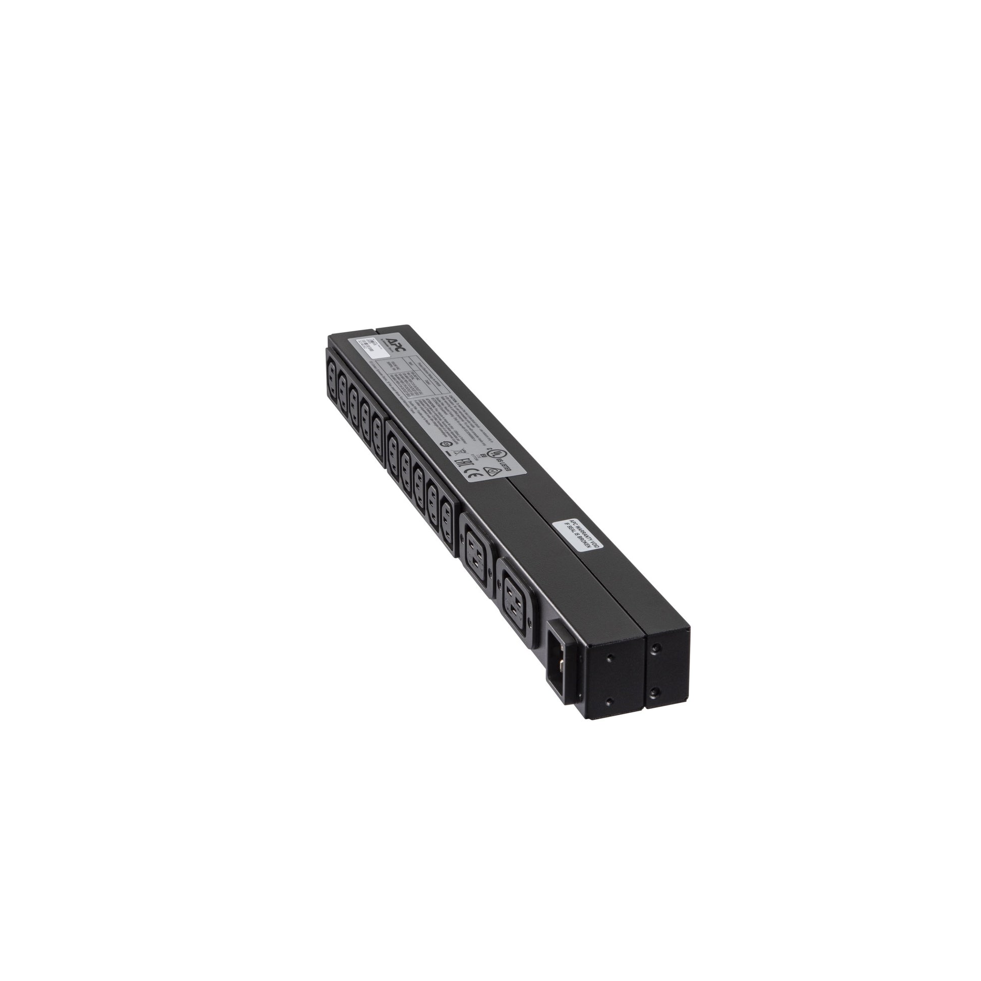 APC Rack-PDU Basic, einphasig, 10× IEC C13 + 2× IEC C19, 16 A, Stecker IEC C20, 0U/1U, 3,7 kW