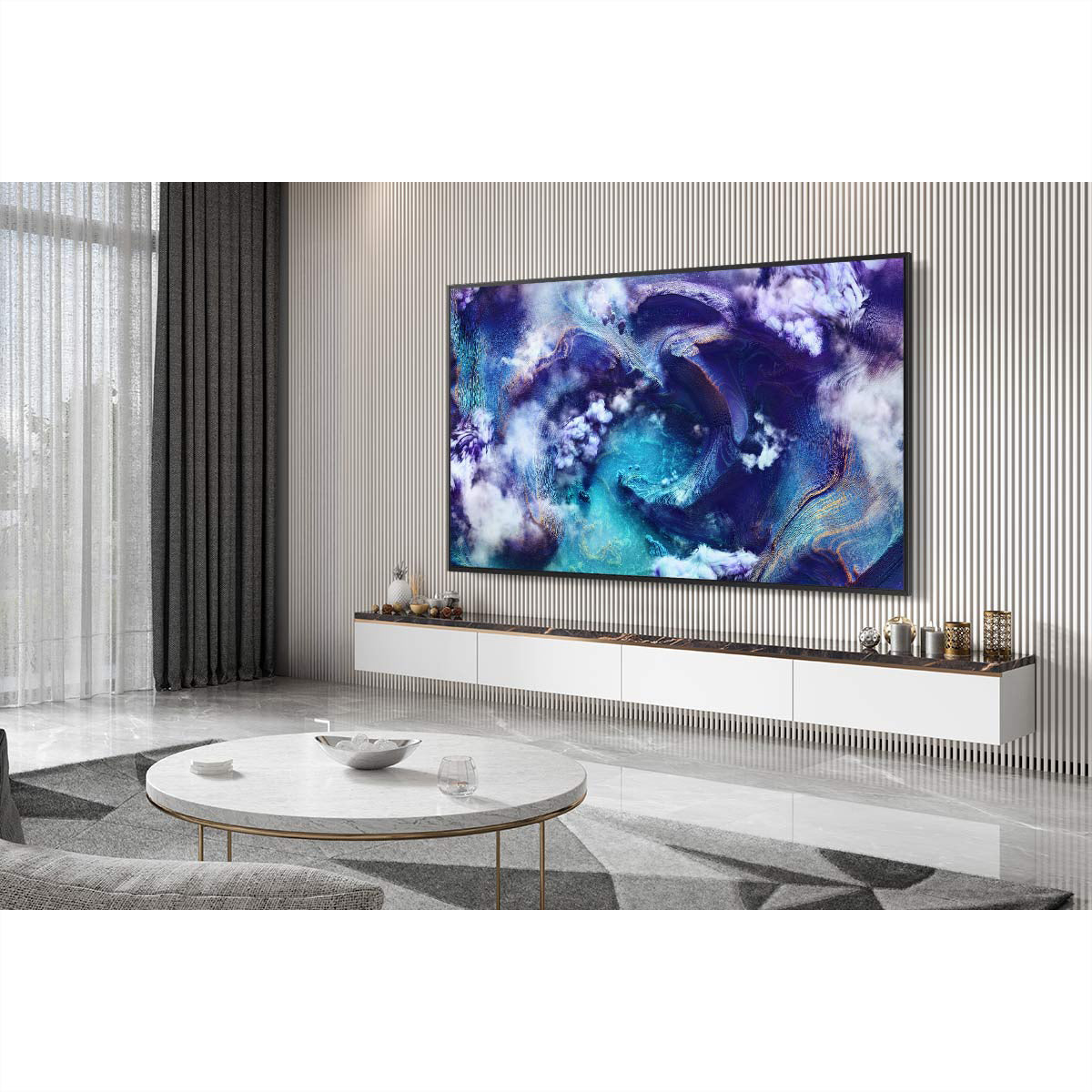 Samsung QN900F QE85QN900FTXZU – 85" Fernseher – 8K UHD – Neo QLED (Mini-LED) – Tizen – 120 Hz – HDR10+