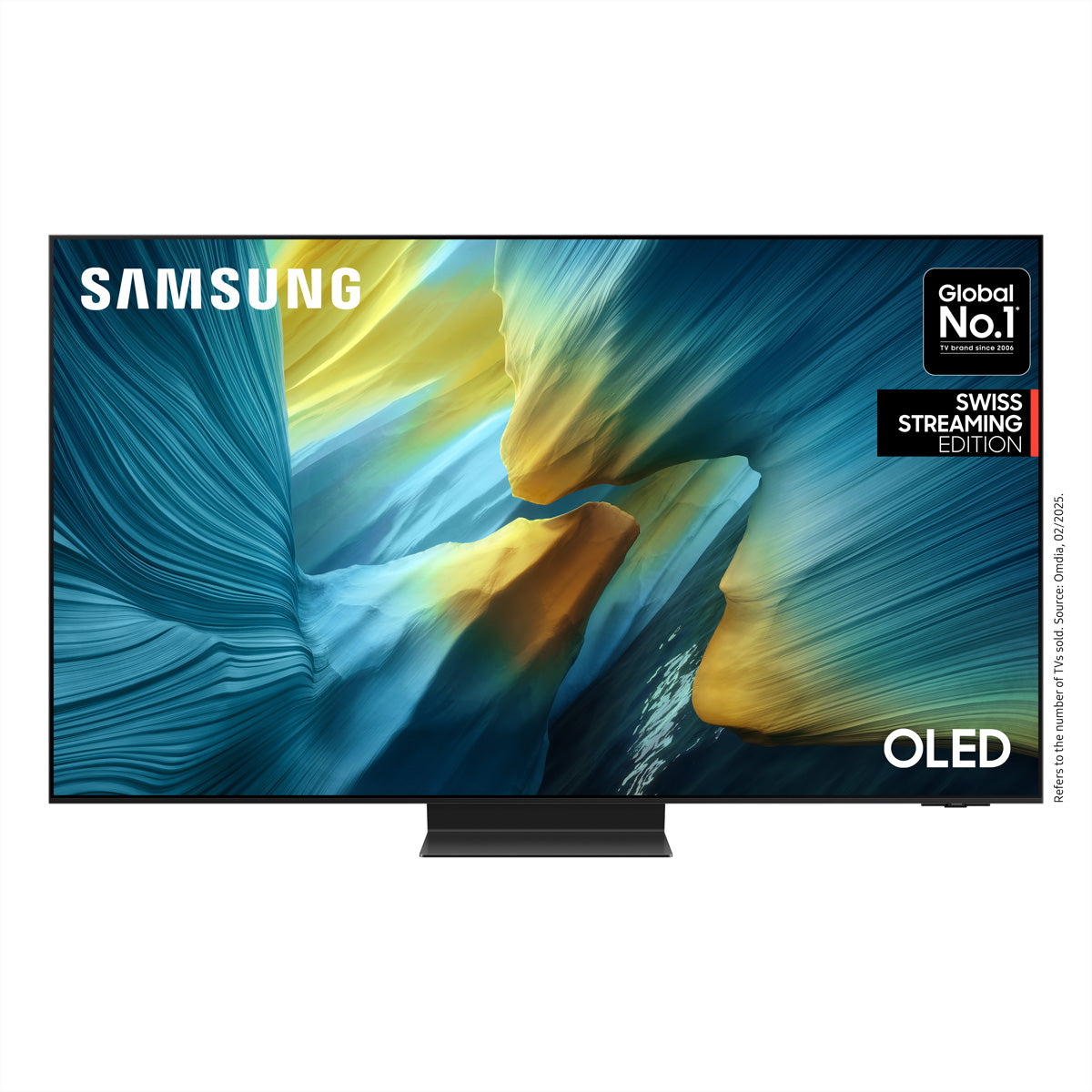 Samsung S95F QE83S95FAEXZU – 83" Fernseher – 4K UHD – OLED – Tizen – 120 Hz – HDR10+