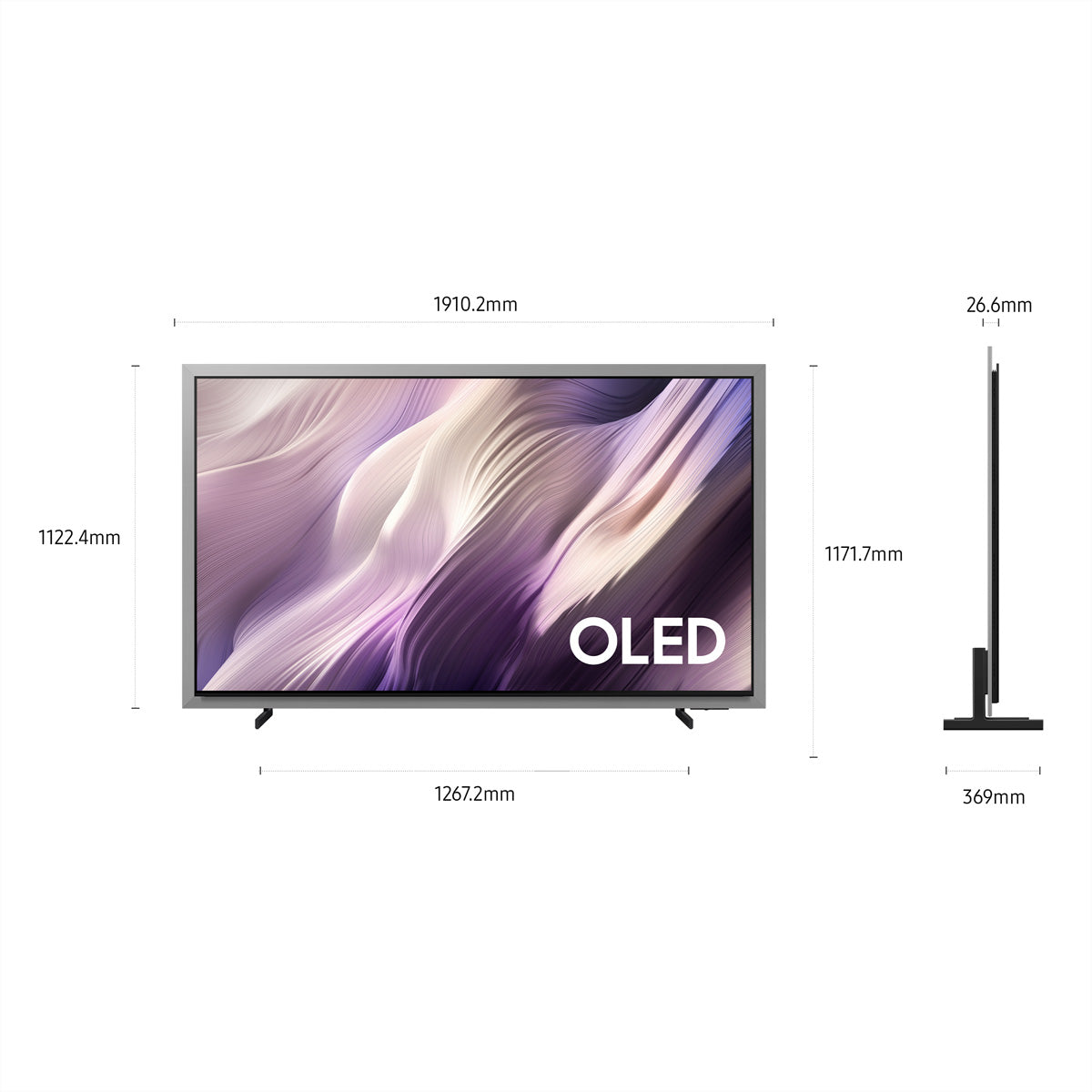 Samsung S99H QE83S99HAEXZU – 83" TV – 4K UHD – OLED – 165 Hz
