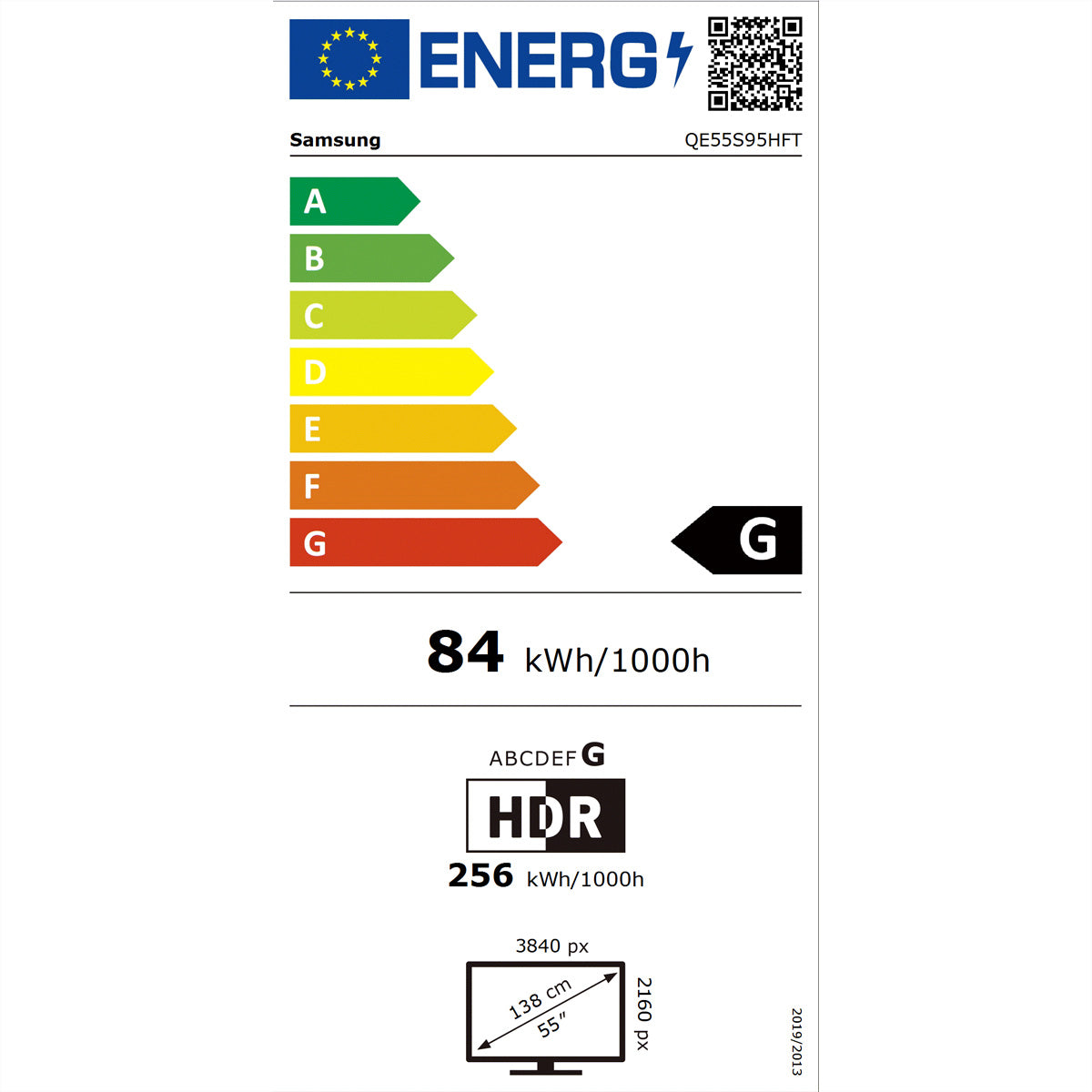 Samsung S95H QE55S95HFTXZU – 55" Fernseher – 4K UHD – OLED – 165 Hz