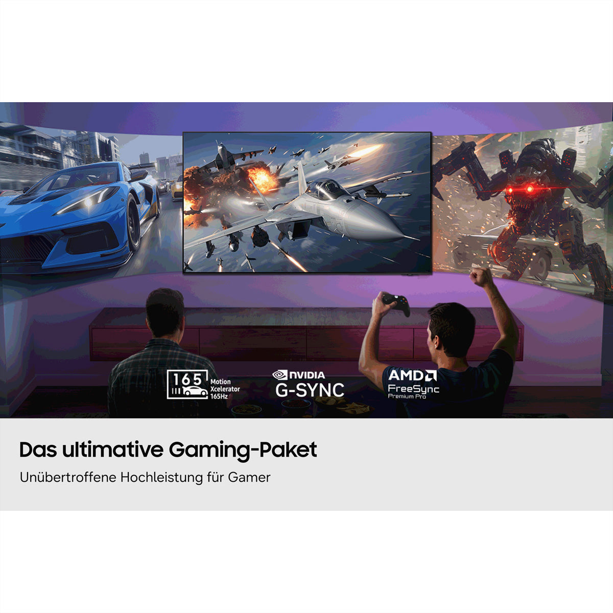 Samsung S95H QE48S95HAEXZU – 48" TV – 4K UHD – OLED – 165 Hz