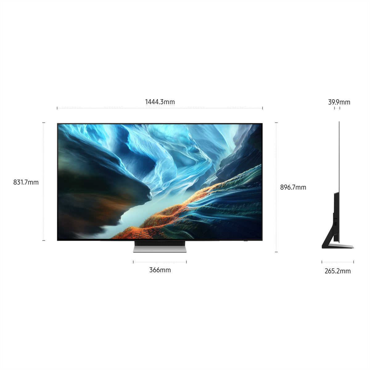 Samsung QE65S90H – 65" Fernseher – 4K UHD – OLED – Tizen – 165 Hz