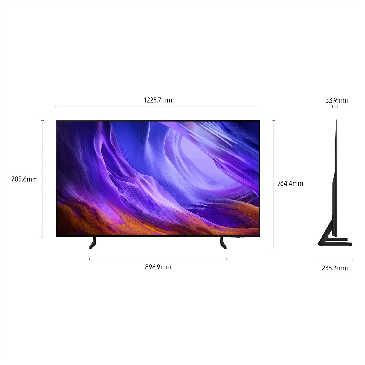 Samsung QE55S85H – 55" Fernseher – 4K UHD – OLED – Tizen – 120 Hz
