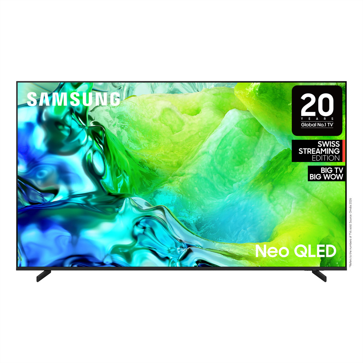 Samsung QN80H QE100QN80HUXZU – 100" TV – 4K UHD – QLED (Mini-LED) – 144 Hz