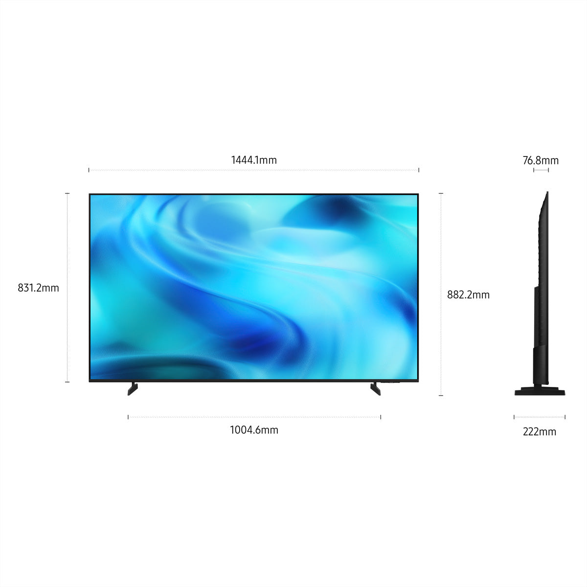 Samsung U8000H – 65" TV – 4K UHD – Tizen – 60 Hz