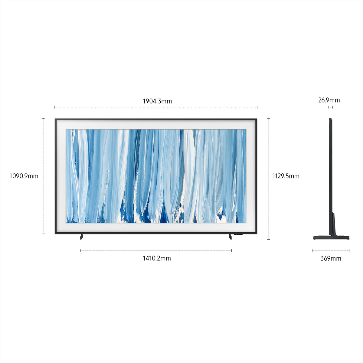 Samsung QE85LS03HWUXZU – 85" Fernseher – 4K UHD – QLED – Tizen – 144 Hz – HDR10+