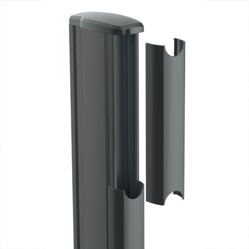Hagor CPS – Aluminium-Säule, Höhe 2100 mm, Schwarz