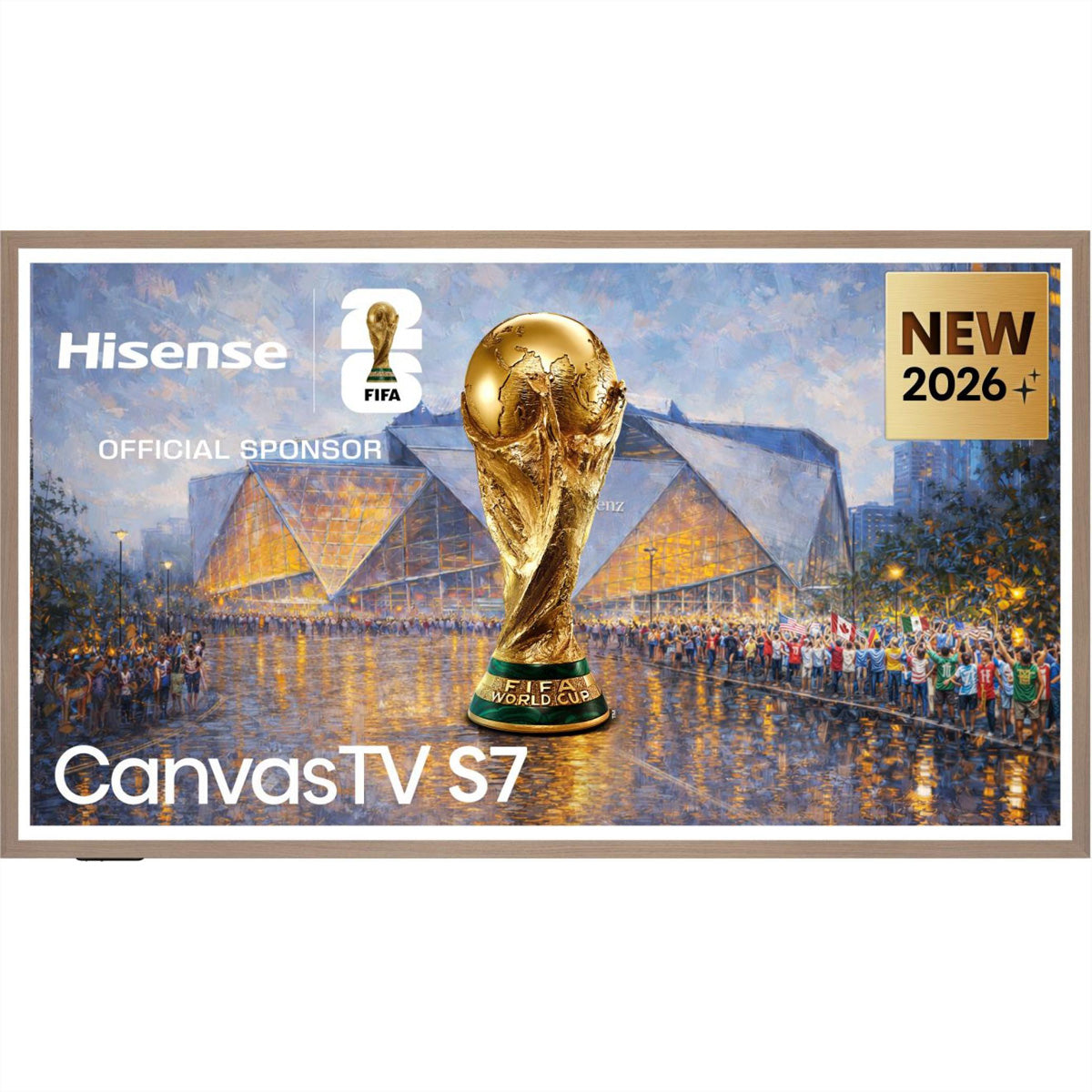 Hisense 55S7DS – 55" QLED Fernseher – 4K UHD – VIDAA – 144 Hz – Dolby Vision IQ