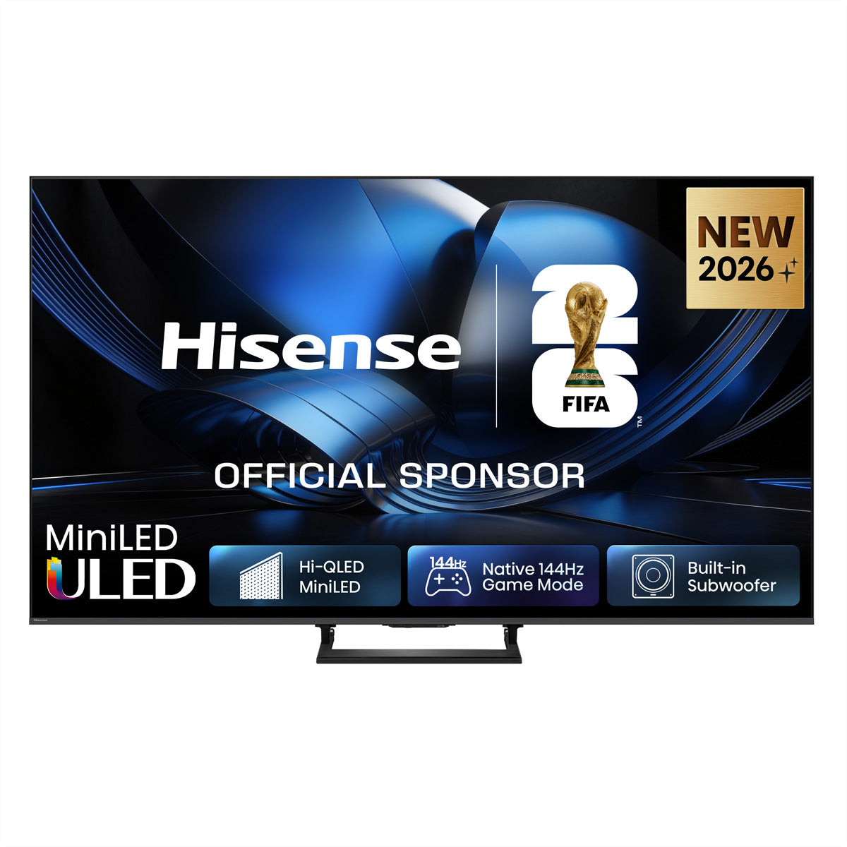 Hisense U7DSE – 85" TV – 4K UHD – Mini-LED – VIDAA – 144 Hz – Dolby Vision