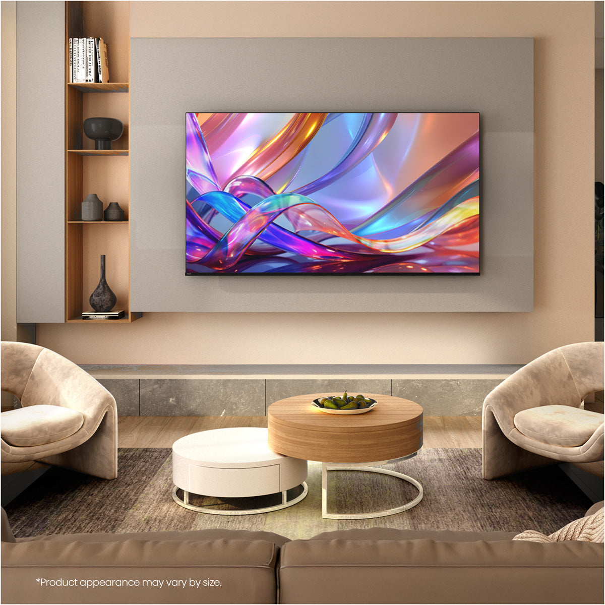 Hisense 65E7S – 65" TV – 4K UHD – QLED – VIDAA U9.5 – 60 Hz – 350 cd/m² – Dolby Vision