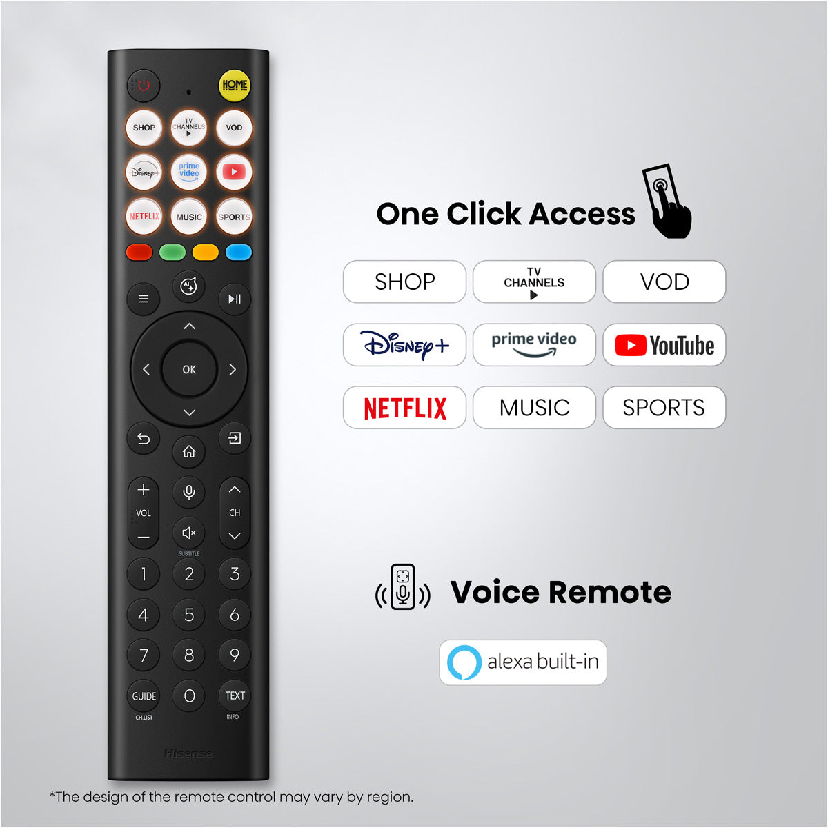 Hisense 58E7S (E7S) – 58" QLED Fernseher – 4K UHD – VIDAA – 60 Hz – 350 cd/m² – Dolby Vision