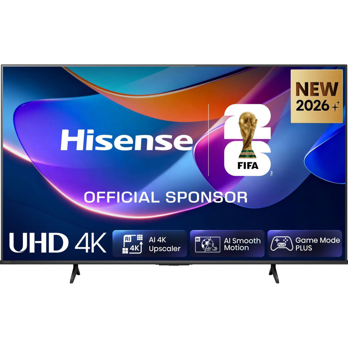 Hisense A6S 55" TV – 4K UHD – LCD (Direct-LED) – VIDAA U9.5 – 60 Hz – Dolby Vision, HDR10, HDR10+, HLG