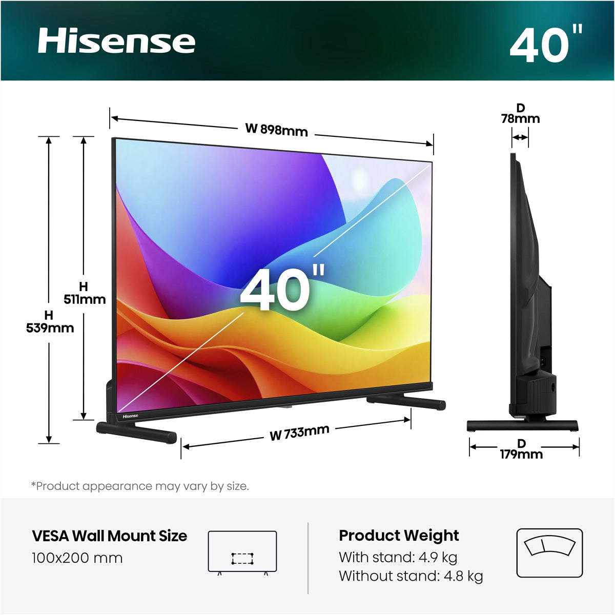 Hisense 40A5DS