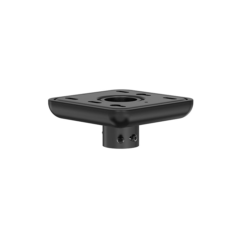 Hagor CPS – Deckenflansch, Schwarz, 205×205×87 mm