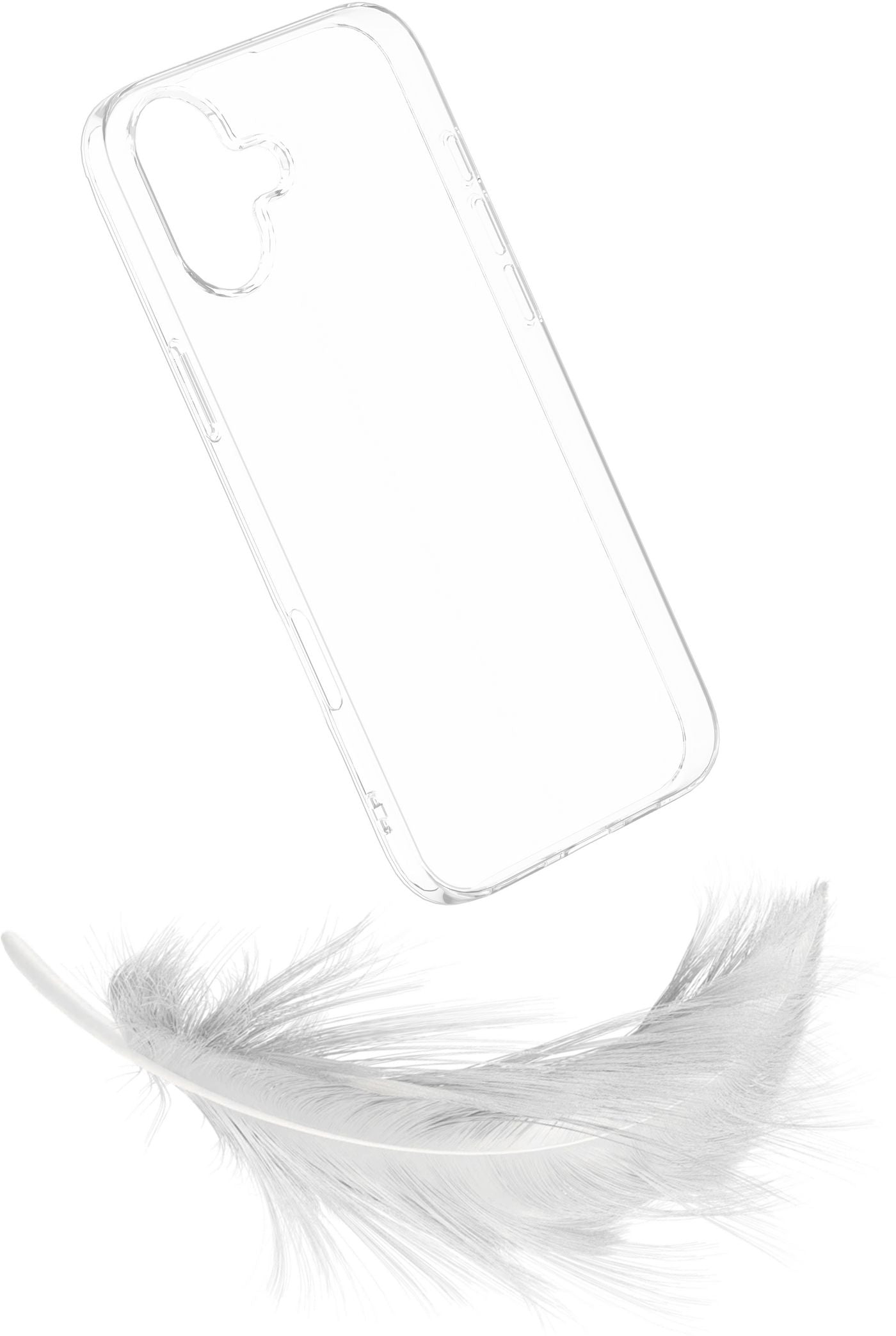 eSTUFF INFINITE (GRS) Vienna Backcover – für Apple iPhone 16, TPU, Transparent