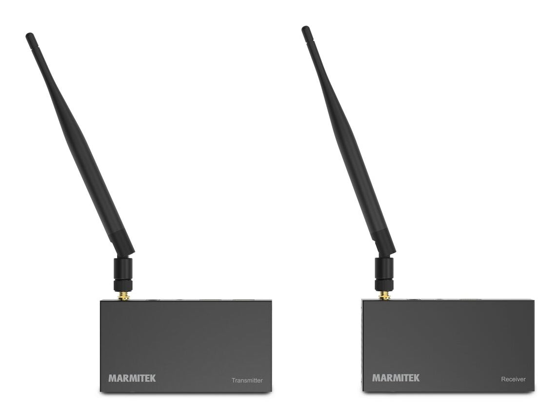 Marmitek TV Anywhere Wireless HD 2 – Wireless HDMI Extender-Set, 1× HDMI In / 1× HDMI Out, 1080p, 100 m, IR