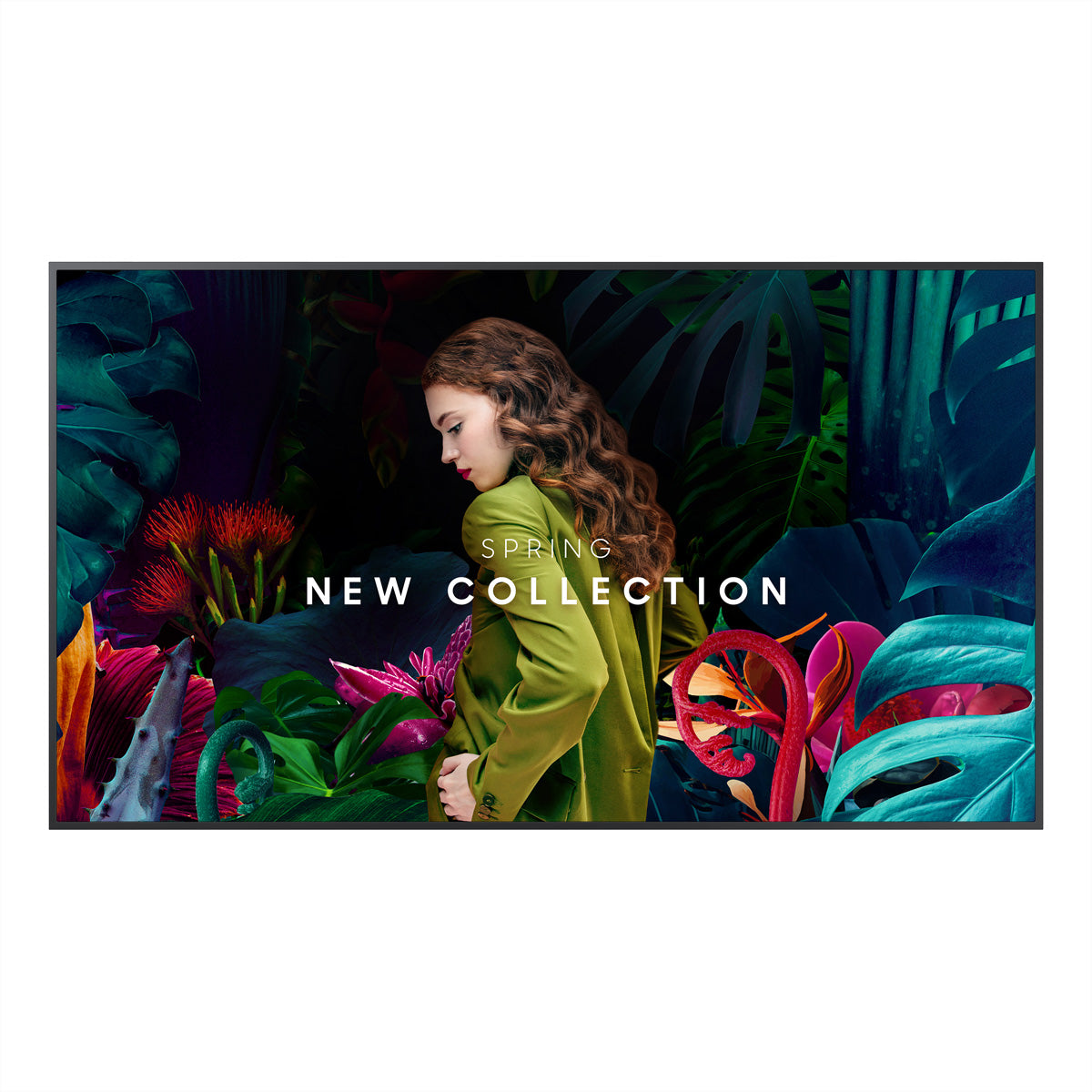 Samsung QB55C – 55" Signage-Display – 4K UHD – LCD (VA) – 350 cd/m² – 16/7 – Tizen 7