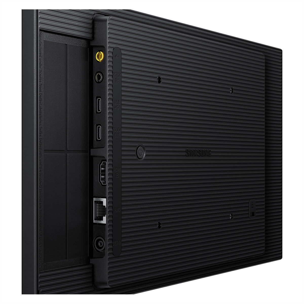 Samsung QB13C-T – 13" Touch, 1920 × 1080 (Full HD), IPS, LAN