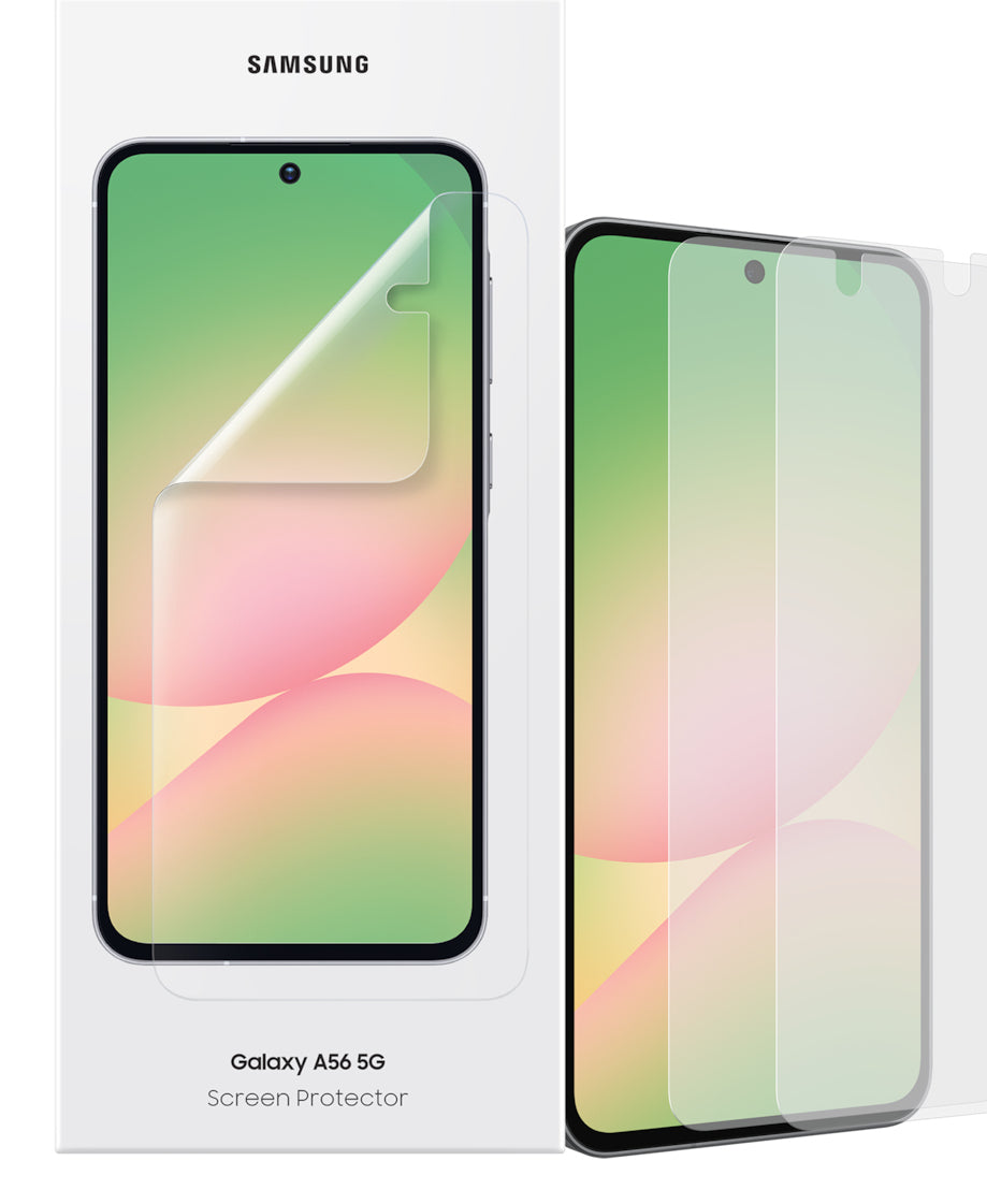 Samsung Displayschutz (Folie), Antireflex – für Galaxy A56 5G – mit Applikator